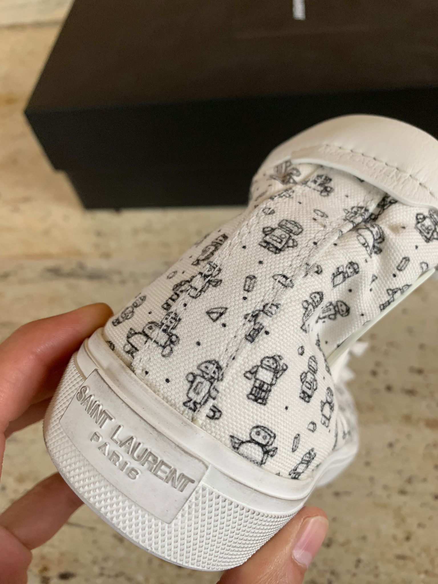 Saint Laurent Paris Bedford SW SL Robo Mini All Over Size US 8 / EU 41 - 3 Thumbnail