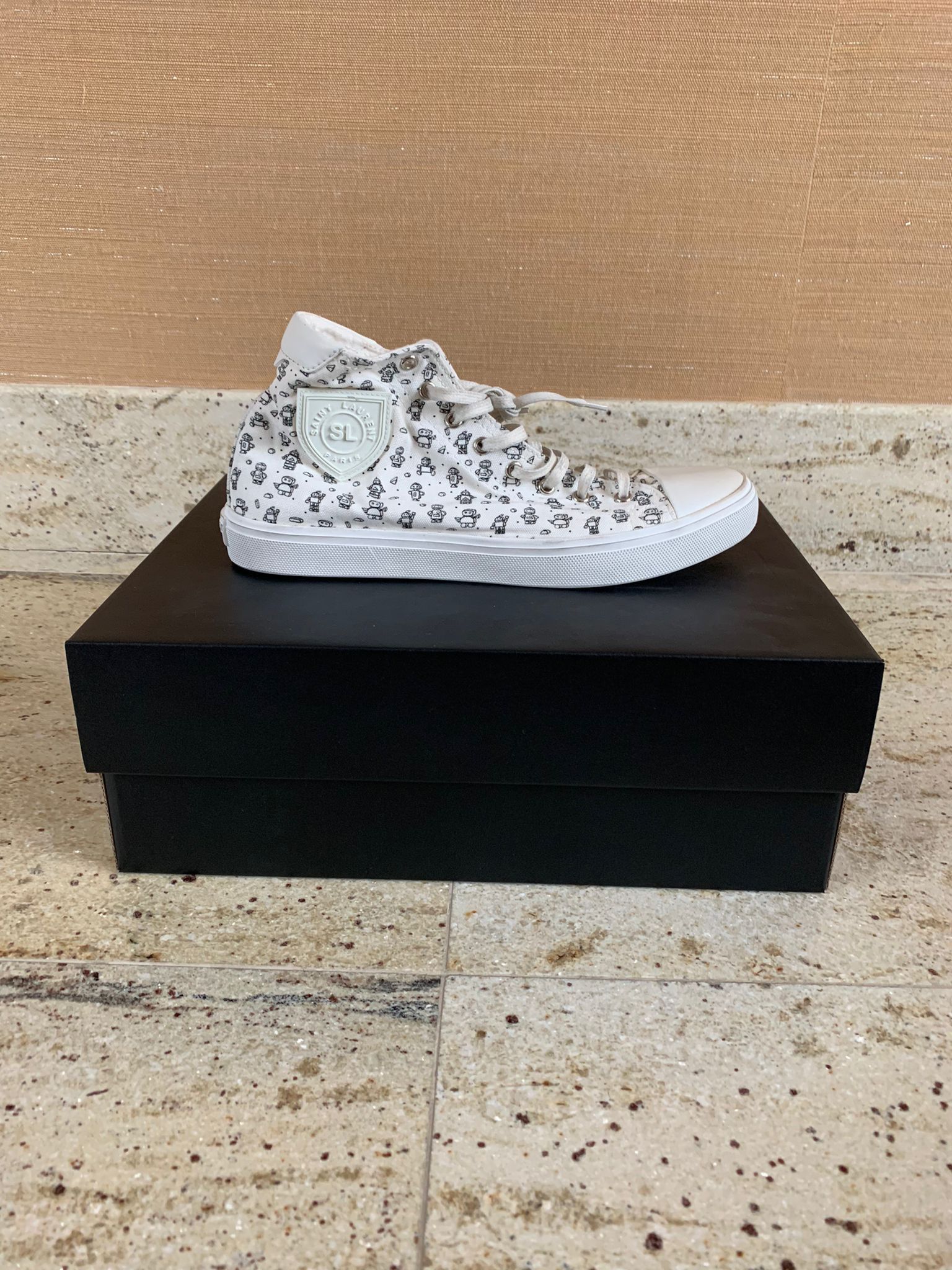 Saint Laurent Paris Bedford SW SL Robo Mini All Over Size US 8 / EU 41 - 1 Thumbnail