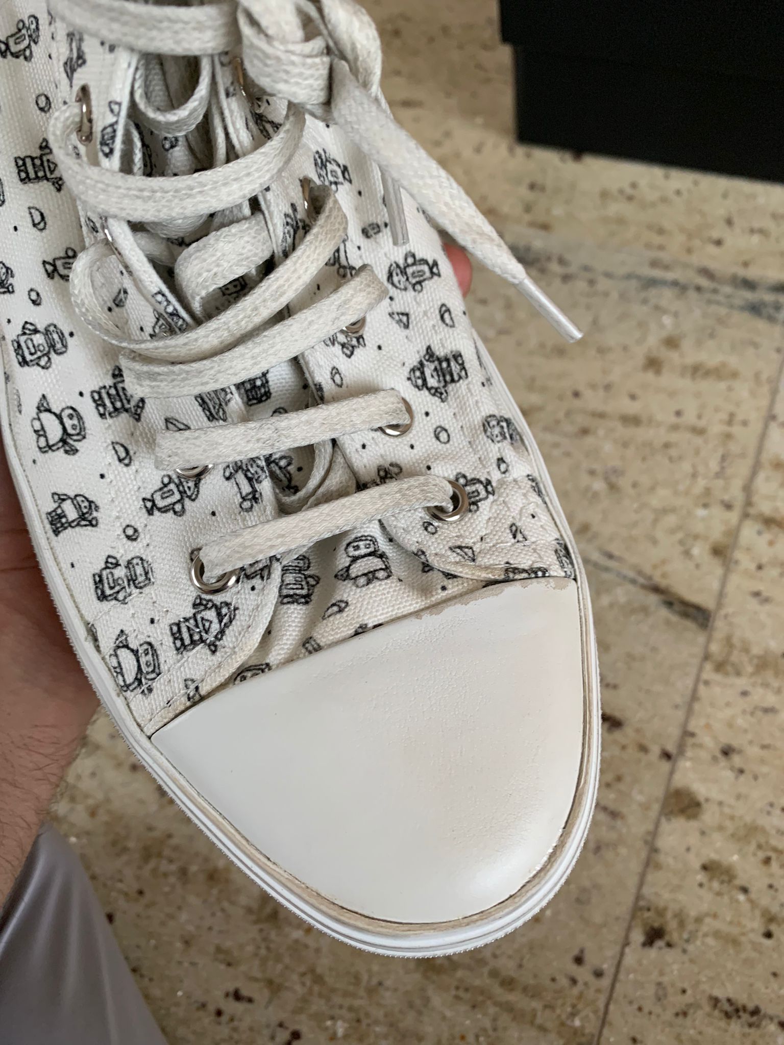Saint Laurent Paris Bedford SW SL Robo Mini All Over Size US 8 / EU 41 - 7 Thumbnail
