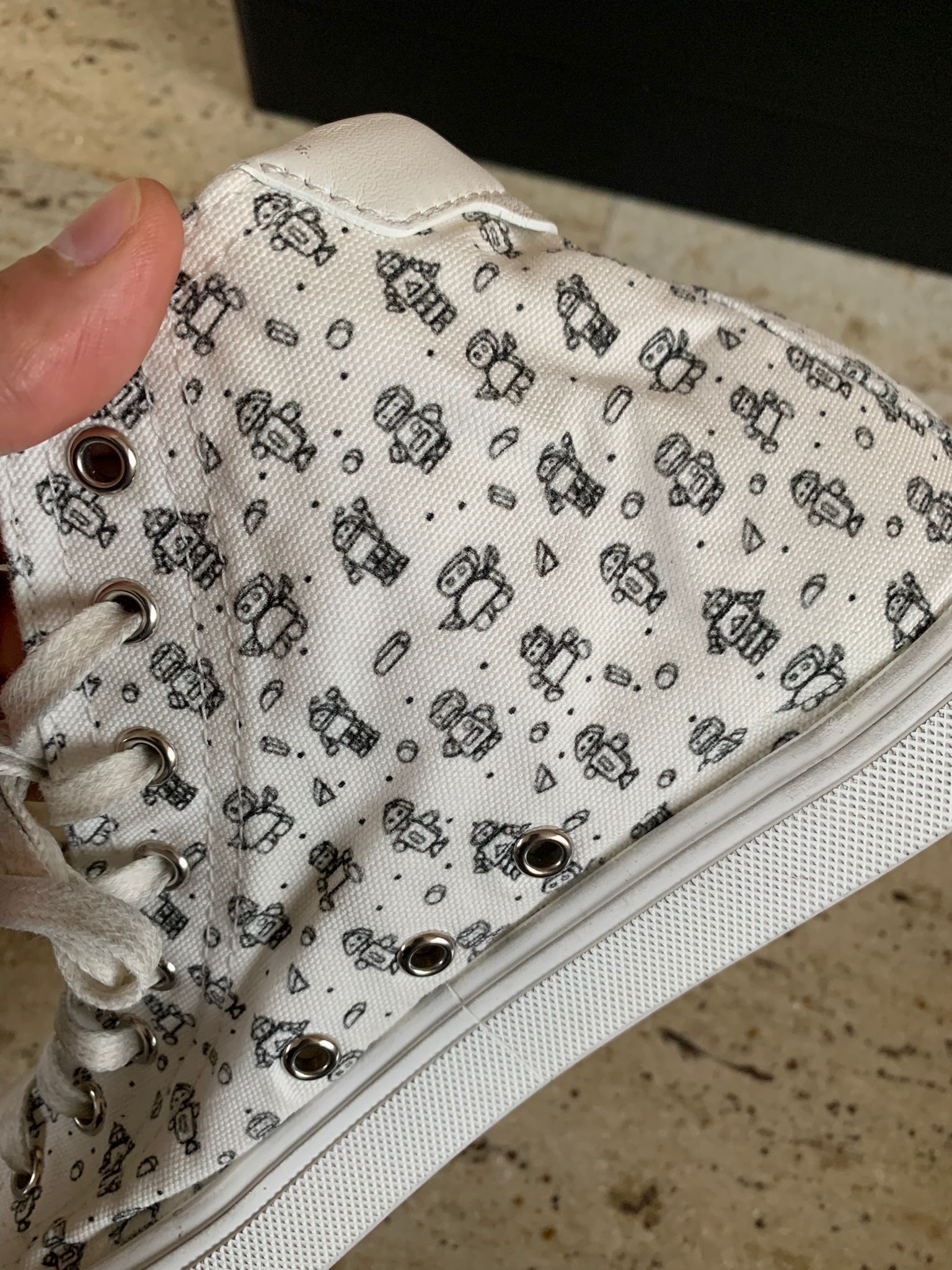 Saint Laurent Paris Bedford SW SL Robo Mini All Over Size US 8 / EU 41 - 9 Thumbnail