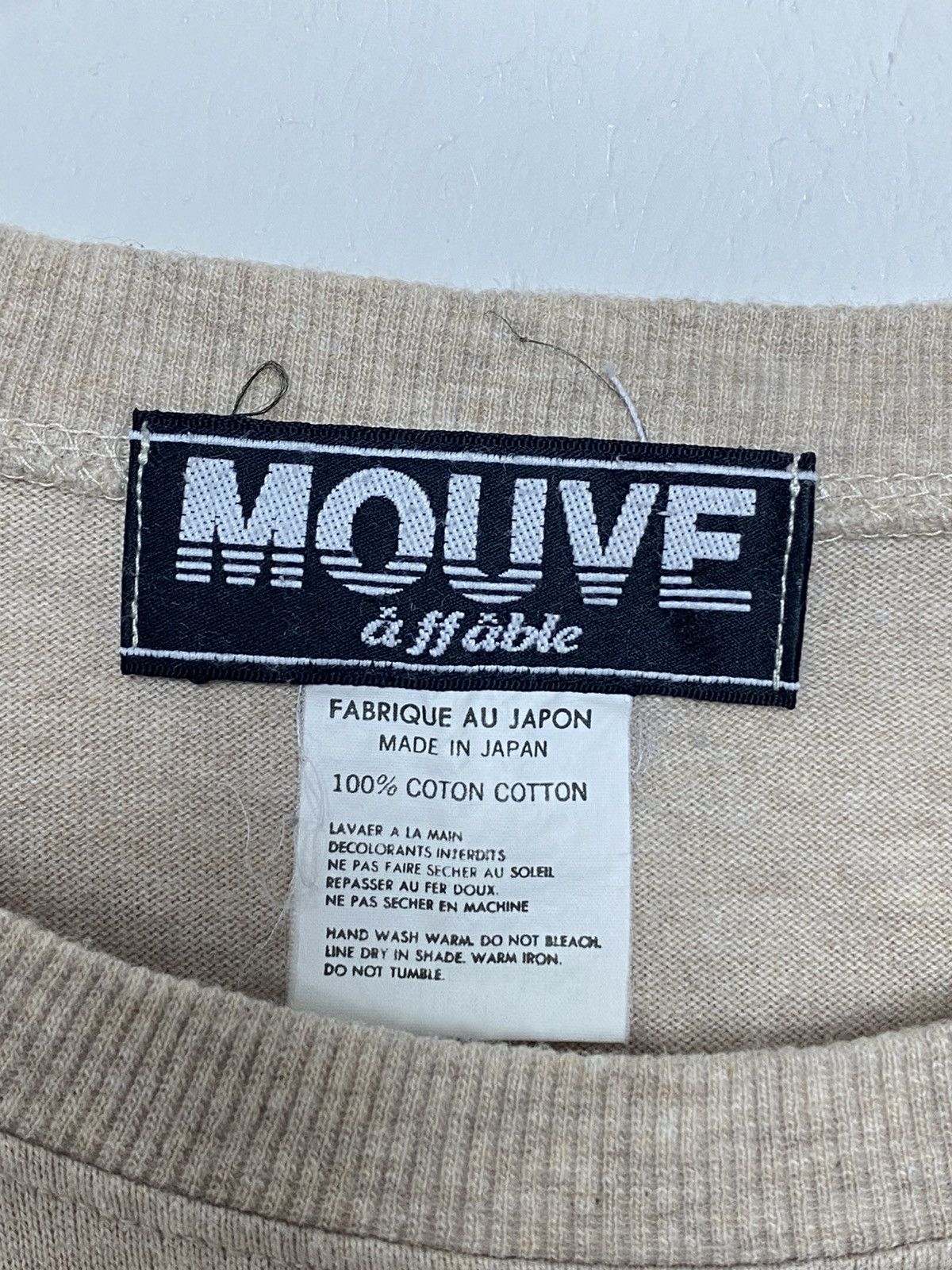 Japanese Brand × Vintage Vintage Mouve Tees Size US XXL / EU 58 / 5 - 4 Thumbnail