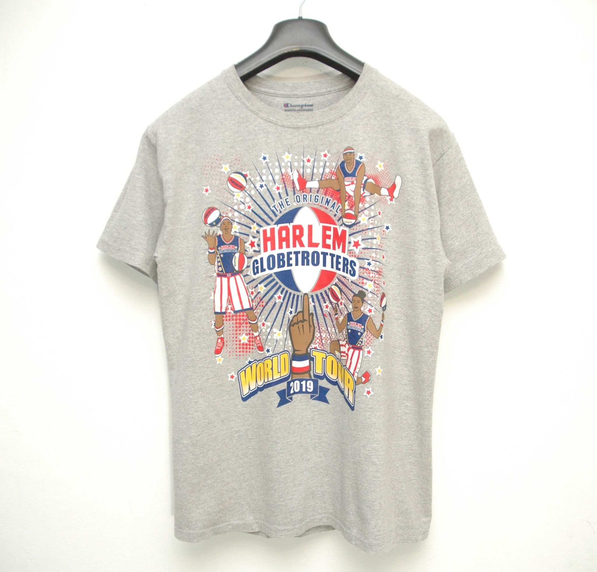 Champion Harlem Globetrotters Champion x Harlem Globetrotters Work Tour 2019 T Shirt Grailed