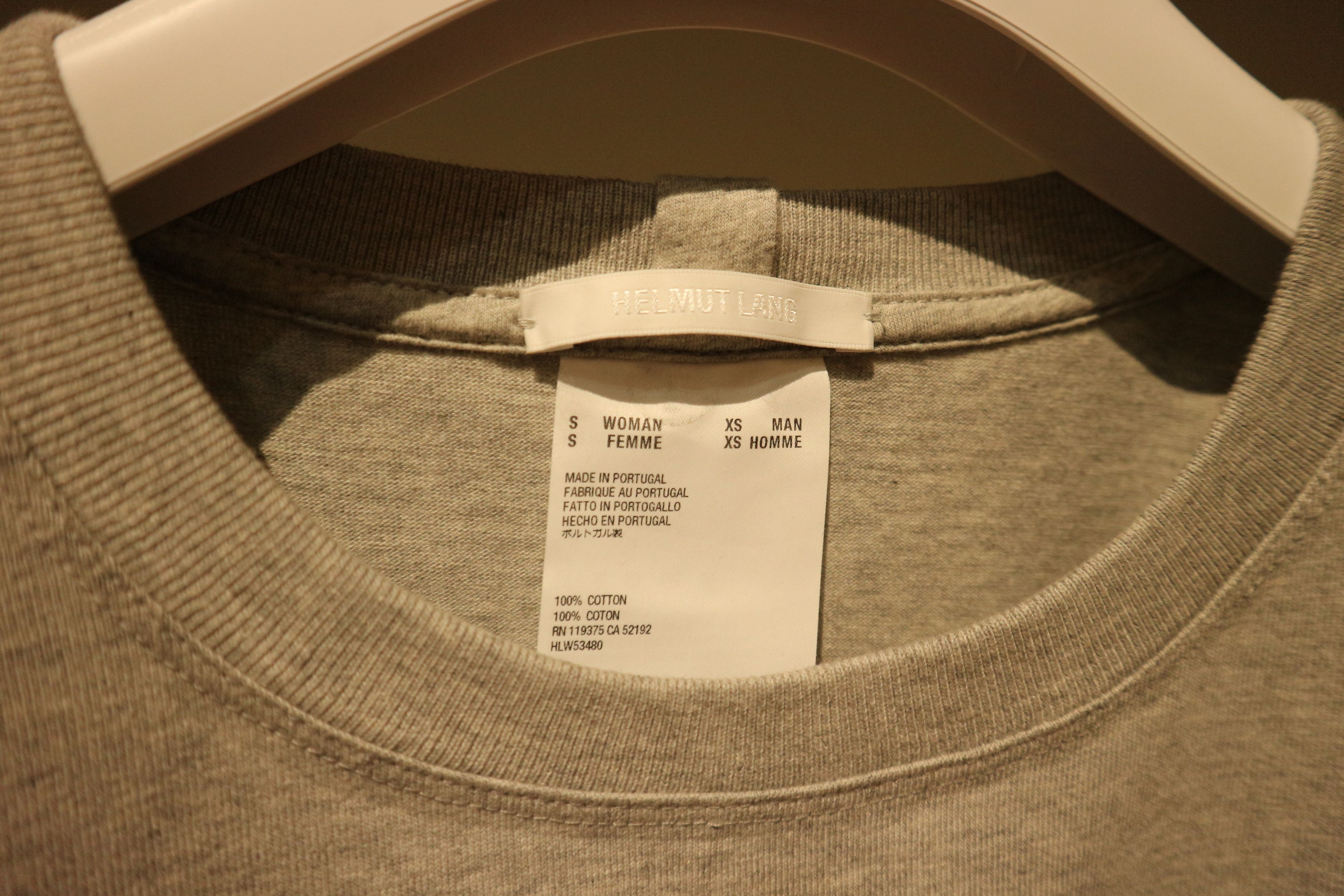 Helmut Lang Embroidered logo t-shirt Size US XS / EU 42 / 0 - 5 Thumbnail