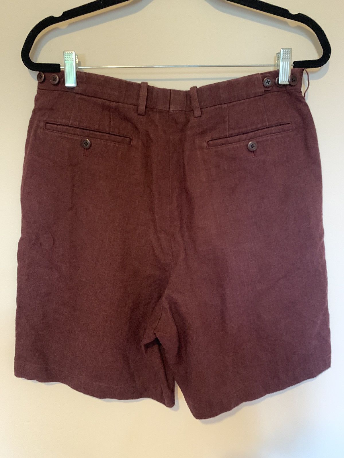 Lad Musician Linen Shorts Size US 30 / EU 46 - 2 Thumbnail