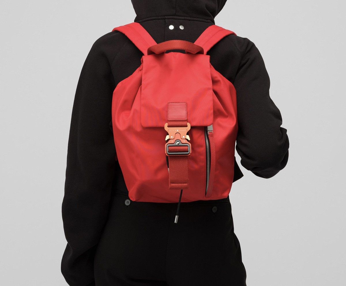 1017 ALYX 9SM Tank Backpack in Red 1017 ALYX 9SM 1017 alyx Red mini tank bag | Grailed main image 3