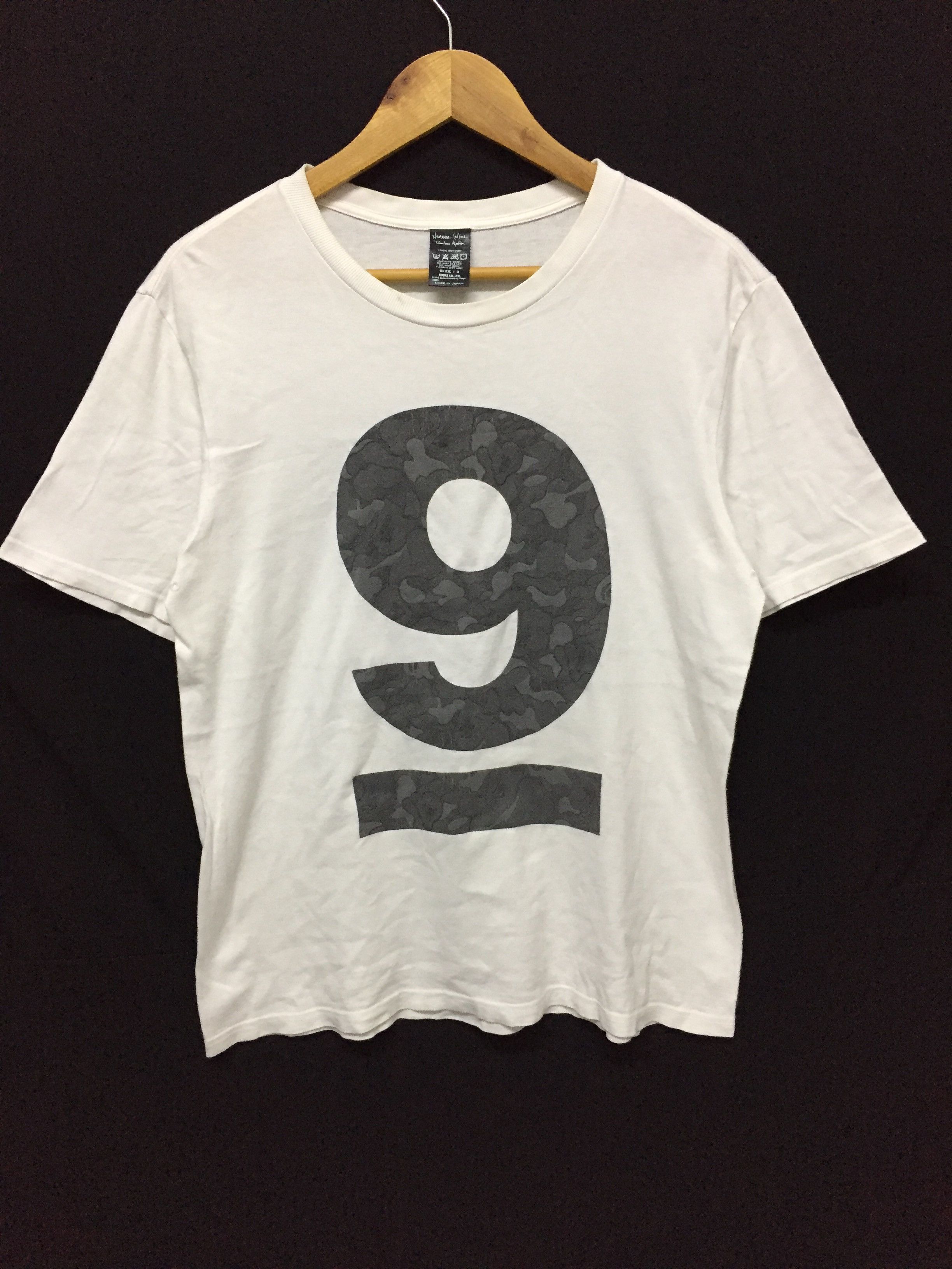 Bape × Number (N)ine SS06 Number Nine X Bape 9th Anniversary tee Size US L / EU 52-54 / 3 - 2 Thumbnail