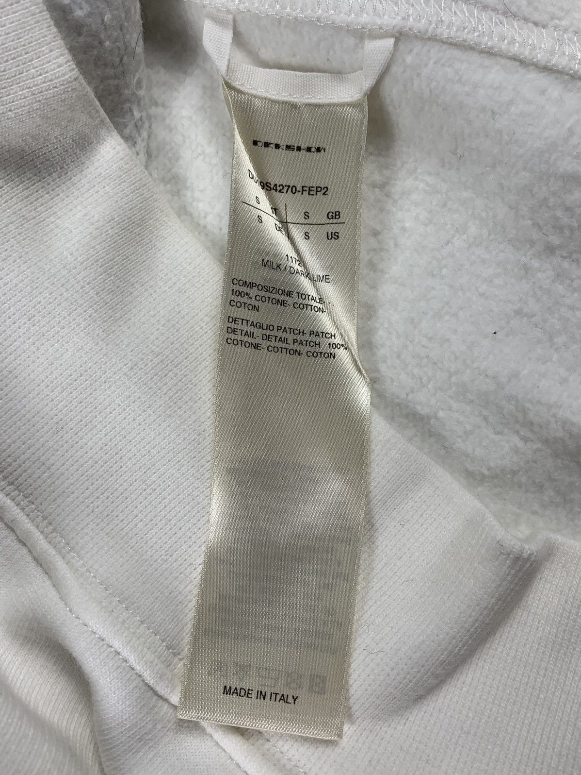 Rick Owens × Rick Owens Drkshdw Rick Owens Drkshdw Felpa Sweatshirt Size US S / EU 44-46 / 1 - 4 Thumbnail