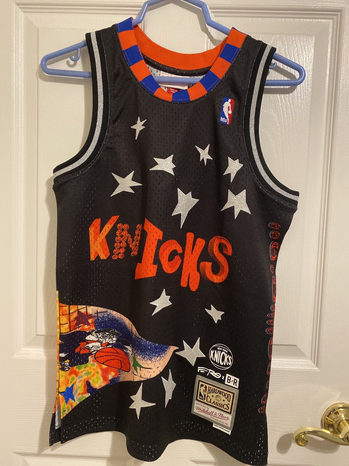 Mitchell & Ness NBA A$AP Ferg x BR REMIX Knicks jersey | Grailed