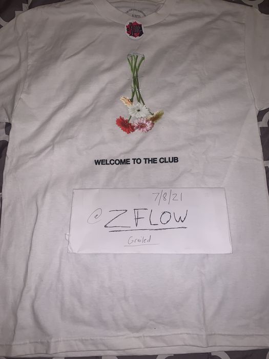 Anti Social Social Club ASSC Welcome to the Club T Shirt Size