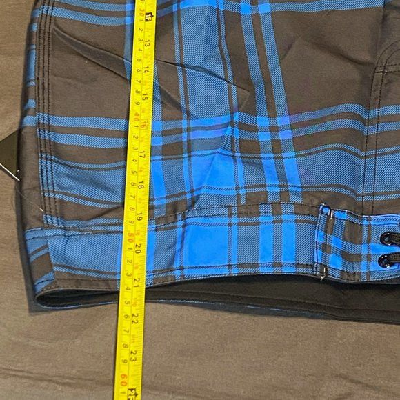 Stussy NEW Stussy Water Swim Shorts Blue Plaid - Waist 36 Size US 36 / EU 52 - 5 Thumbnail