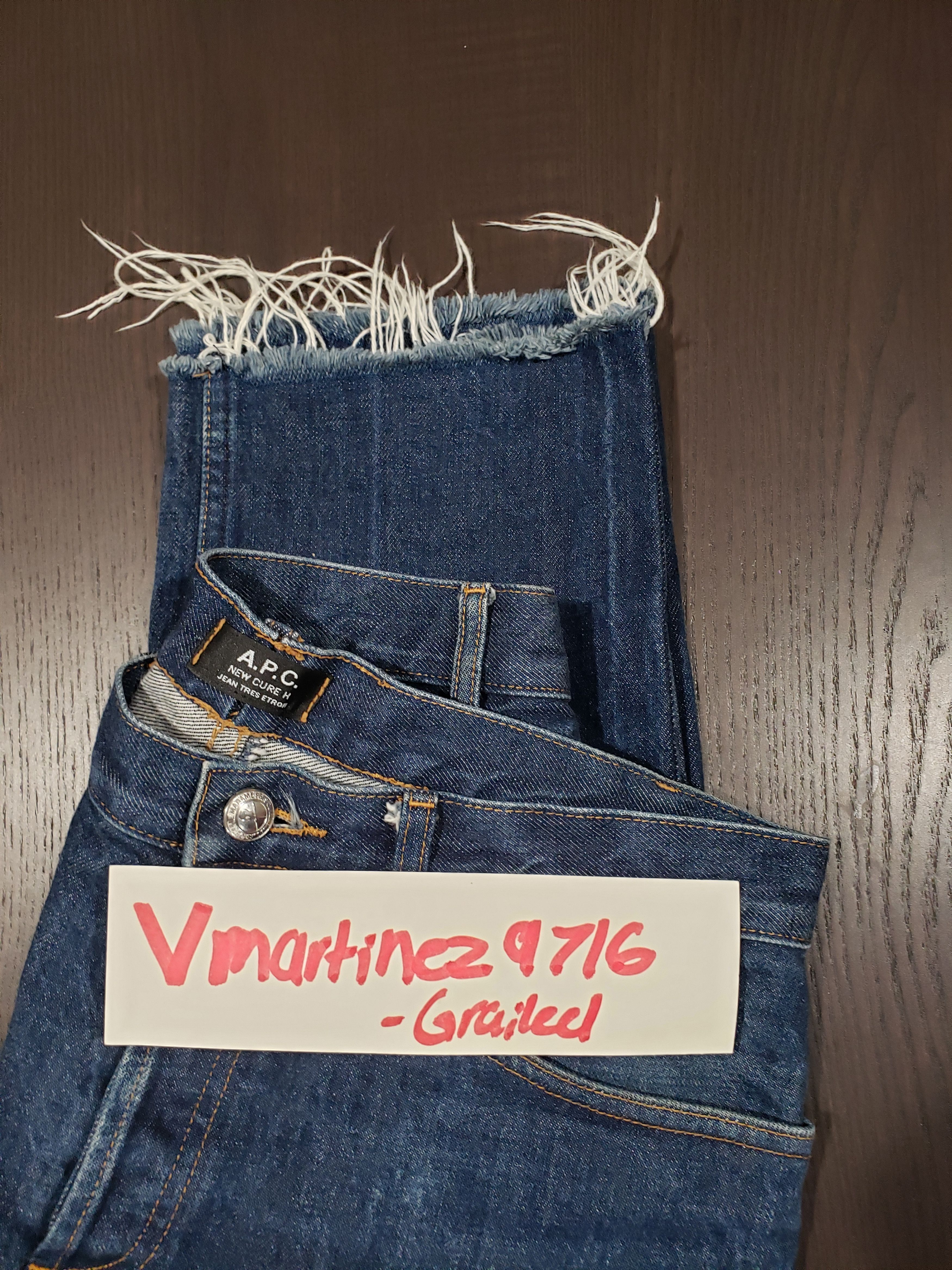 Mens Jeans Apc New Cure H Jean Tres Etroit New Cure H Jean Tres