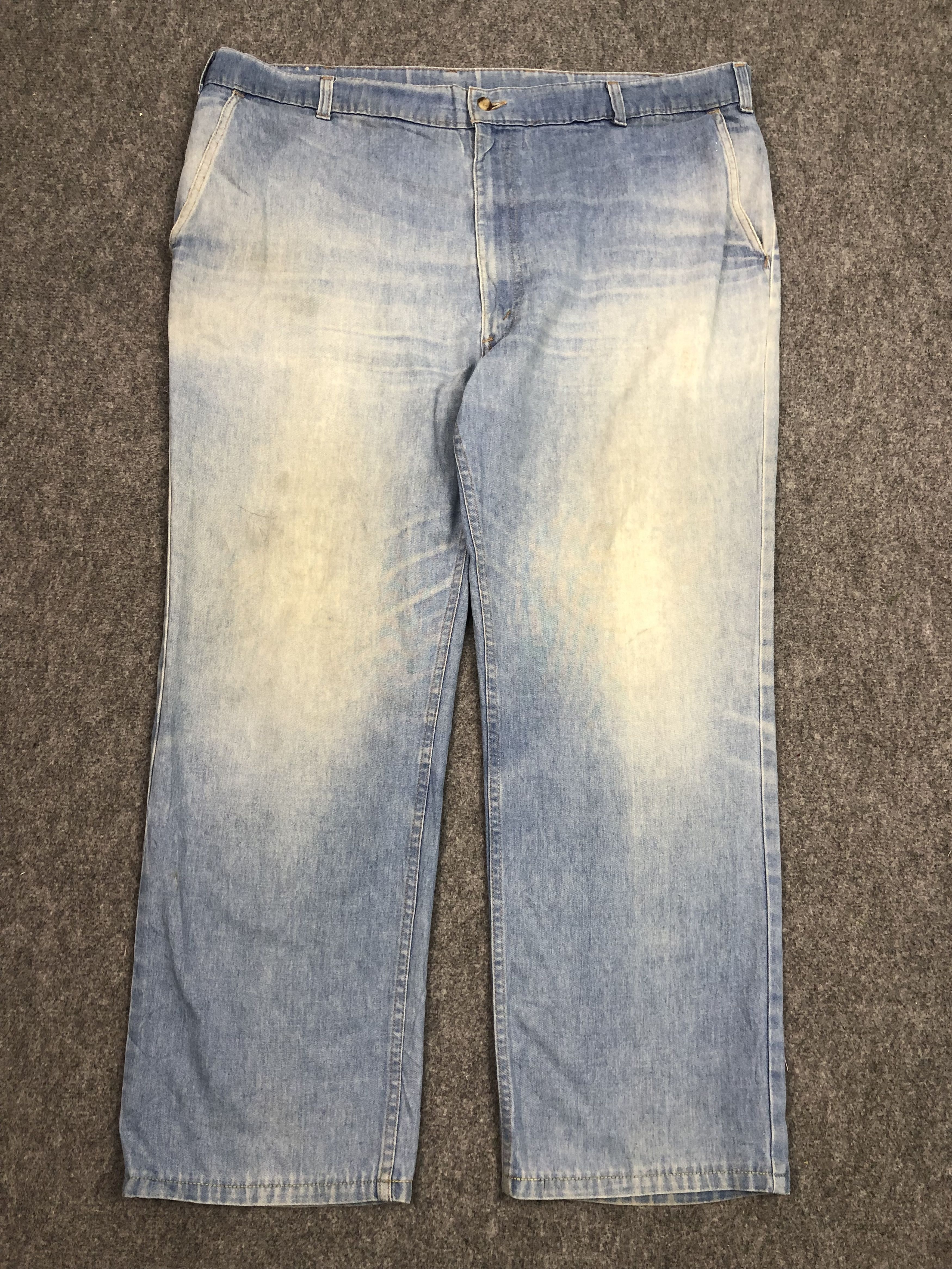 Levi's Vintage 80s Levis Blue Jeans DP0487 Size US 44 / EU 60 - 1 Thumbnail