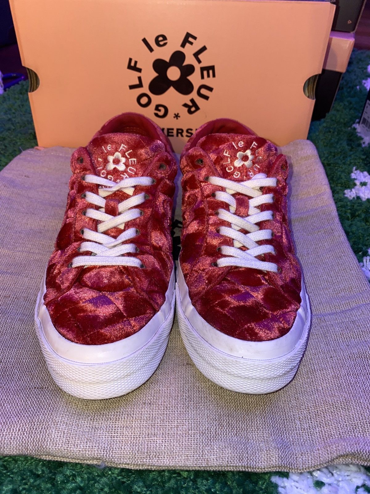 Golf wang velvet shoes clearance