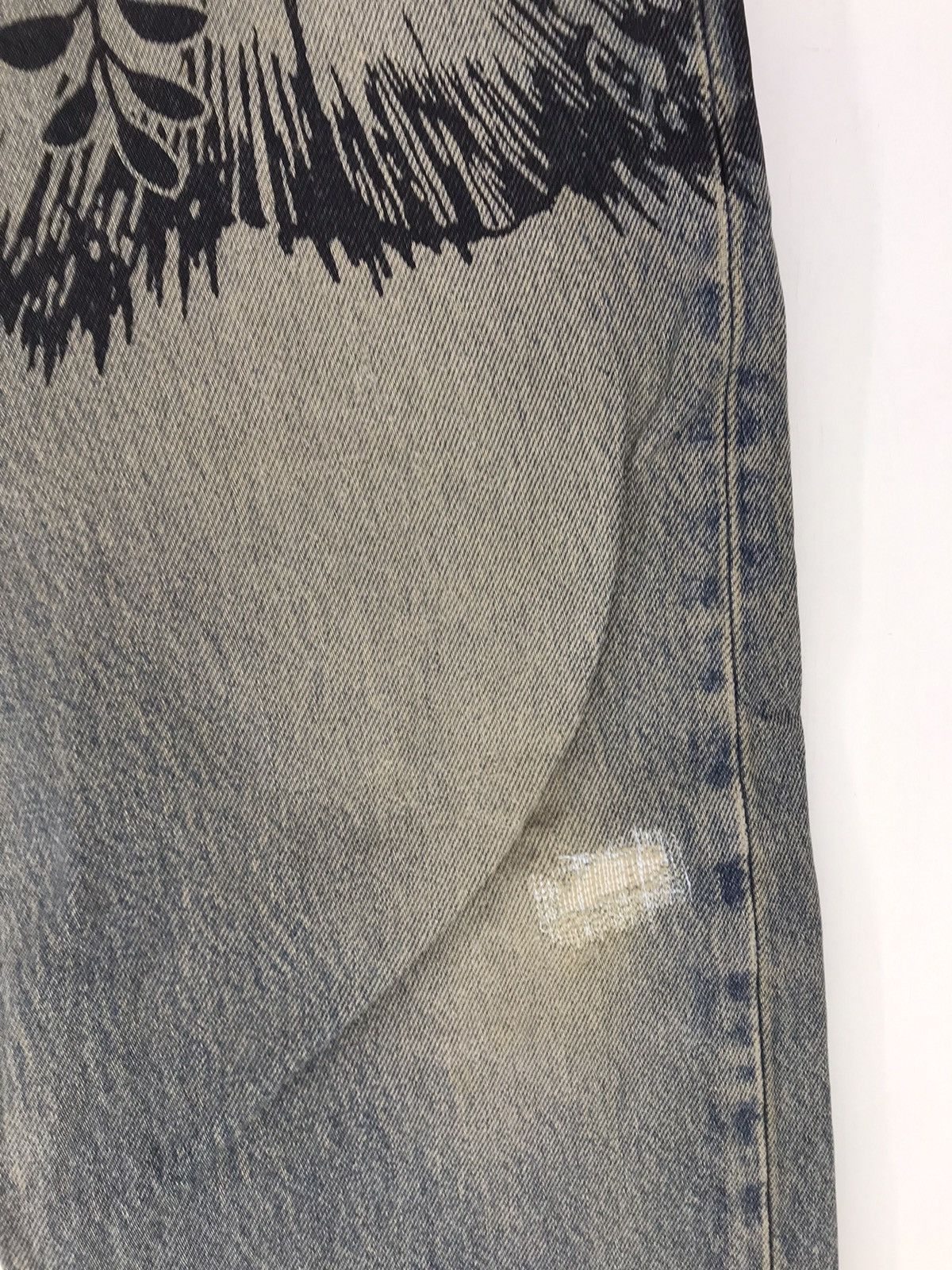 Vintage Vintage Mount Fuji Floral Motif Print Jeans Size US 35 - 6 Thumbnail