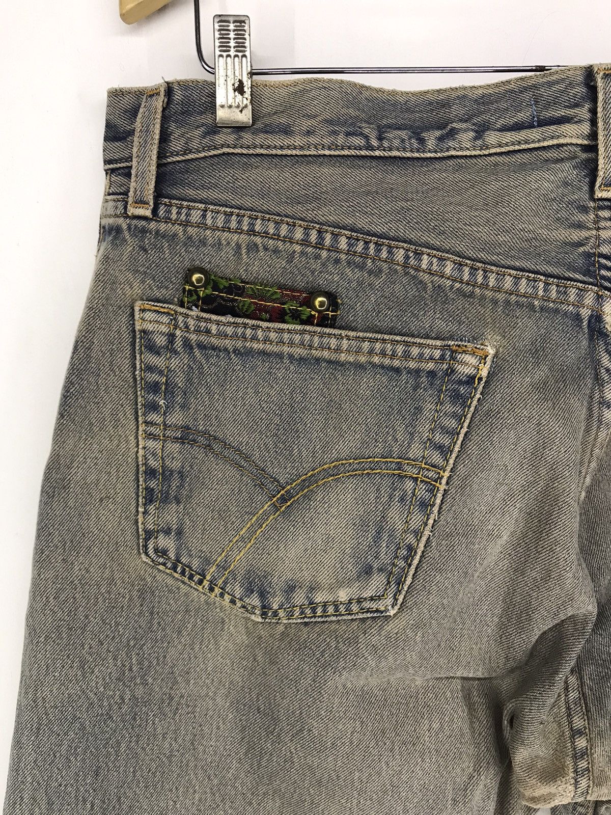 Vintage Vintage Mount Fuji Floral Motif Print Jeans Size US 35 - 15 Thumbnail