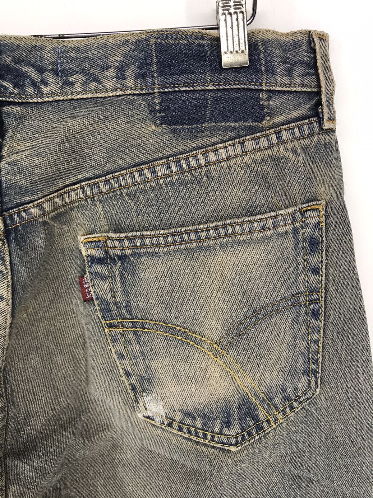 Vintage Vintage Mount Fuji Floral Motif Print Jeans Size US 35 - 14 Thumbnail