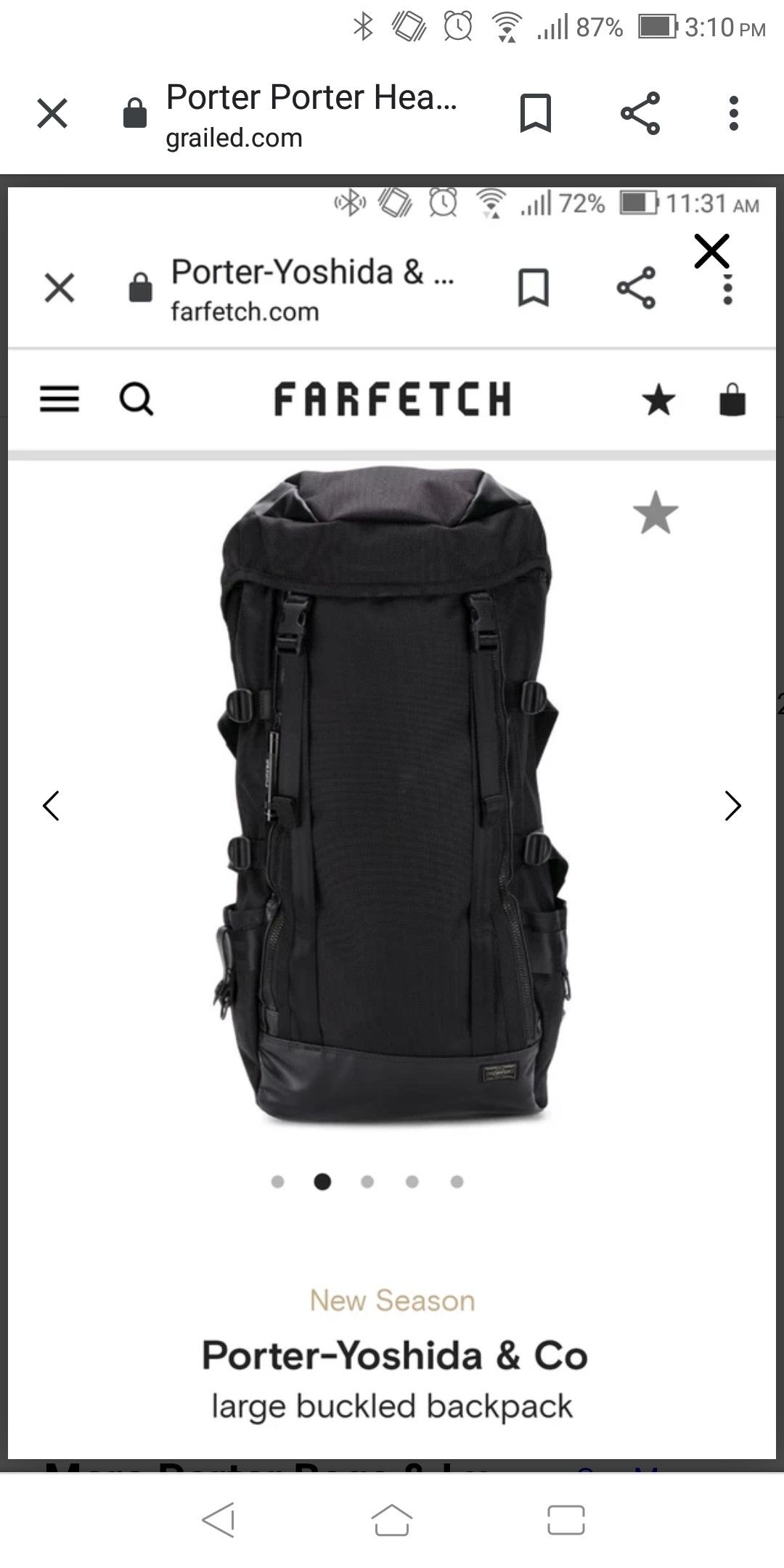 Porter Yoshida Porter Heat rucksack 25L Grailed