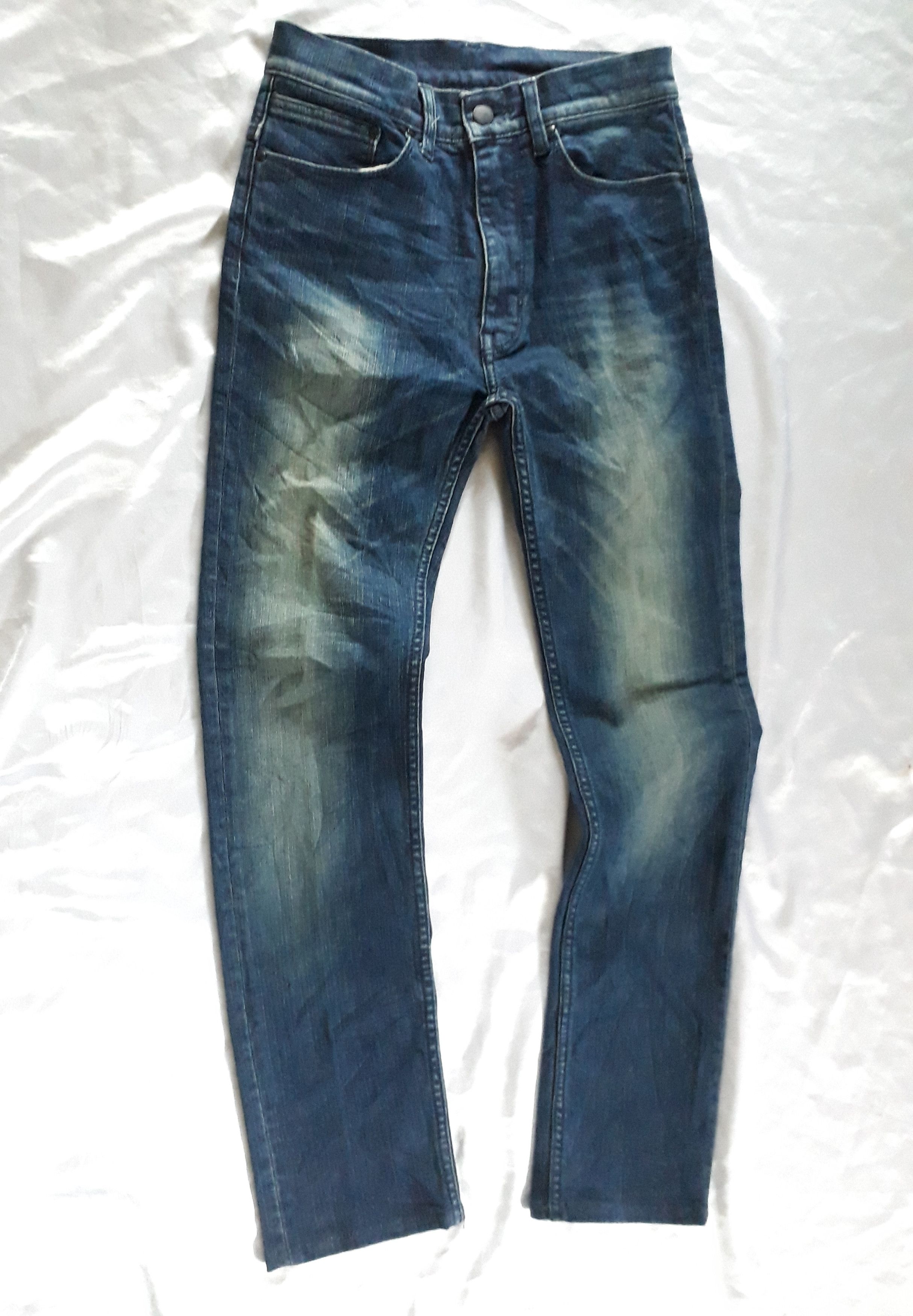 Fadeless 💥FADELESS Japanese Brand Stonewash Denim Pants Size US 27 - 7 Thumbnail