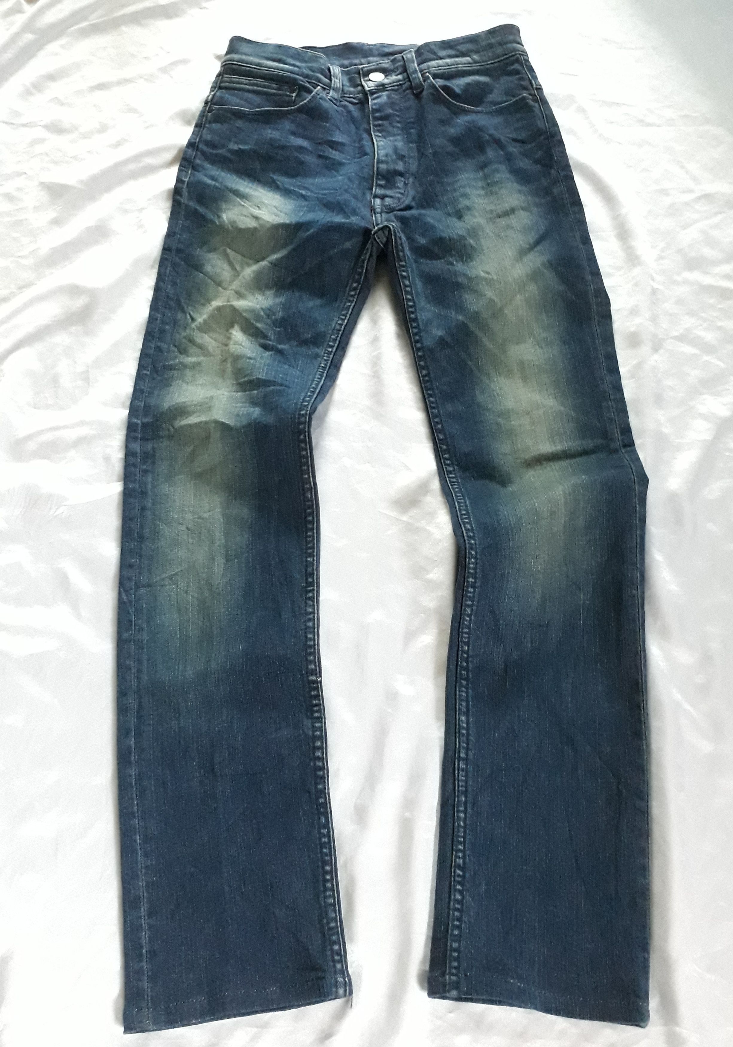 Fadeless 💥FADELESS Japanese Brand Stonewash Denim Pants Size US 27 - 5 Thumbnail