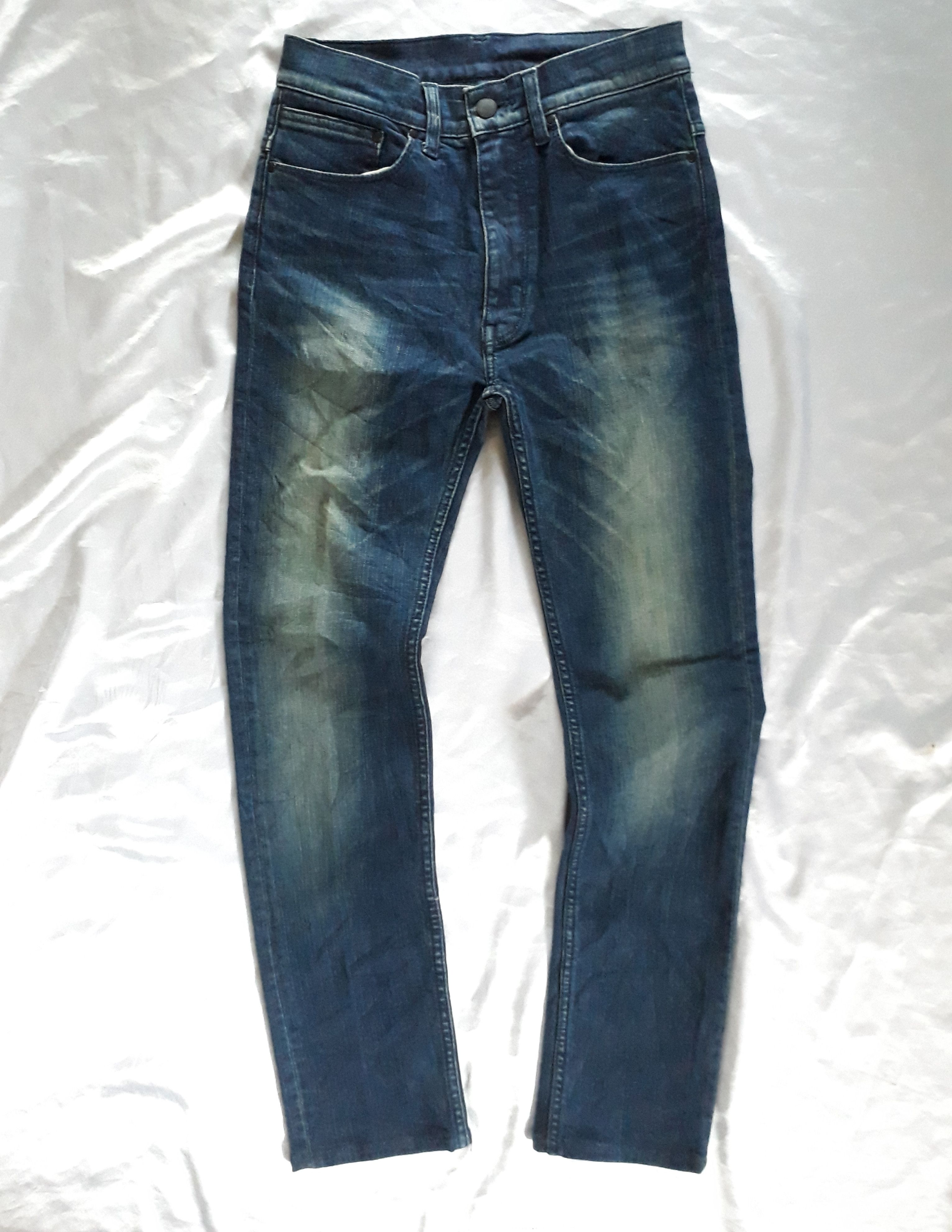 Fadeless 💥FADELESS Japanese Brand Stonewash Denim Pants Size US 27 - 1 Thumbnail