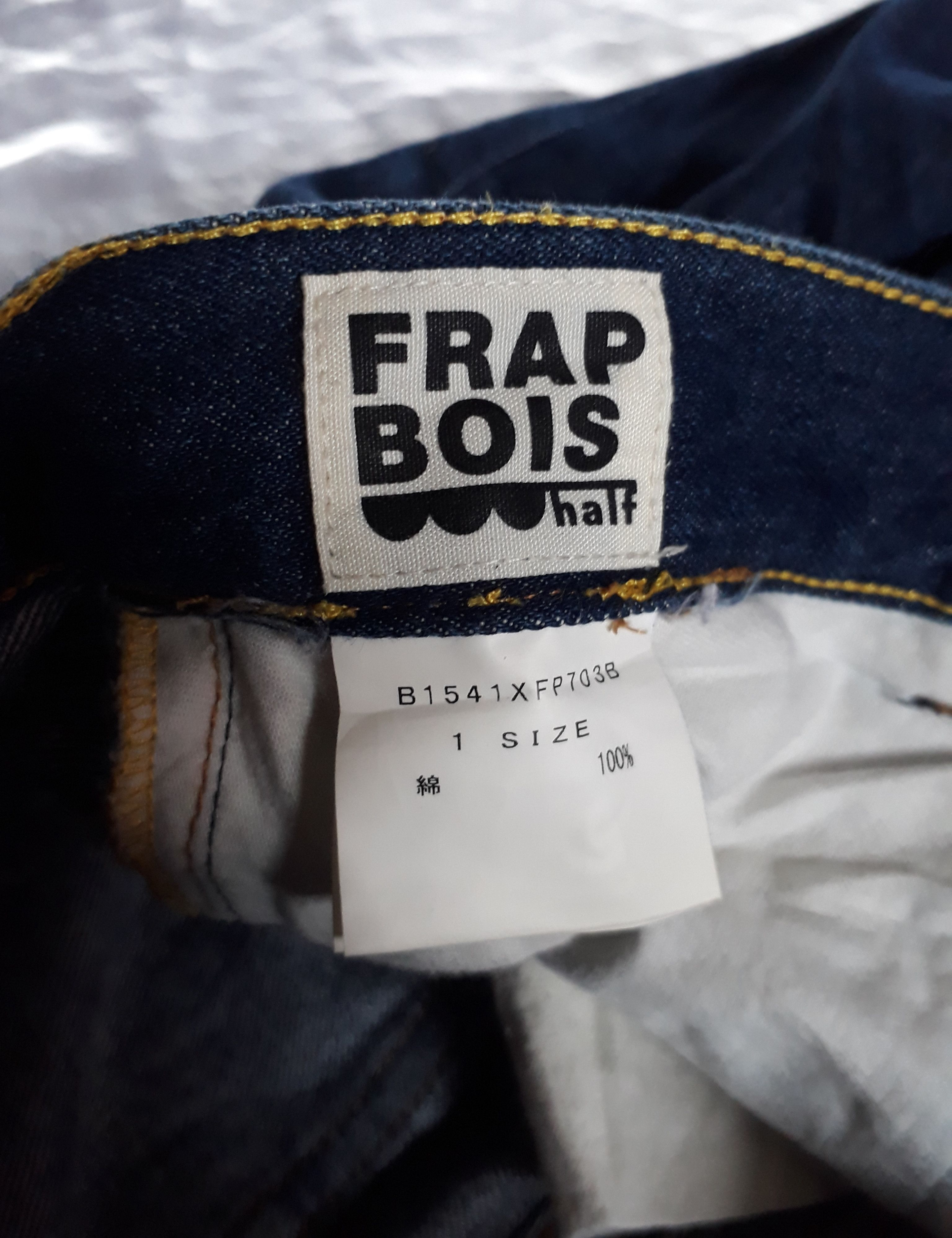 Issey Miyake 💥FRAPBOIS issey miyake Japanese Brand Utility Denim Pants Size US 30 / EU 46 - 8 Thumbnail