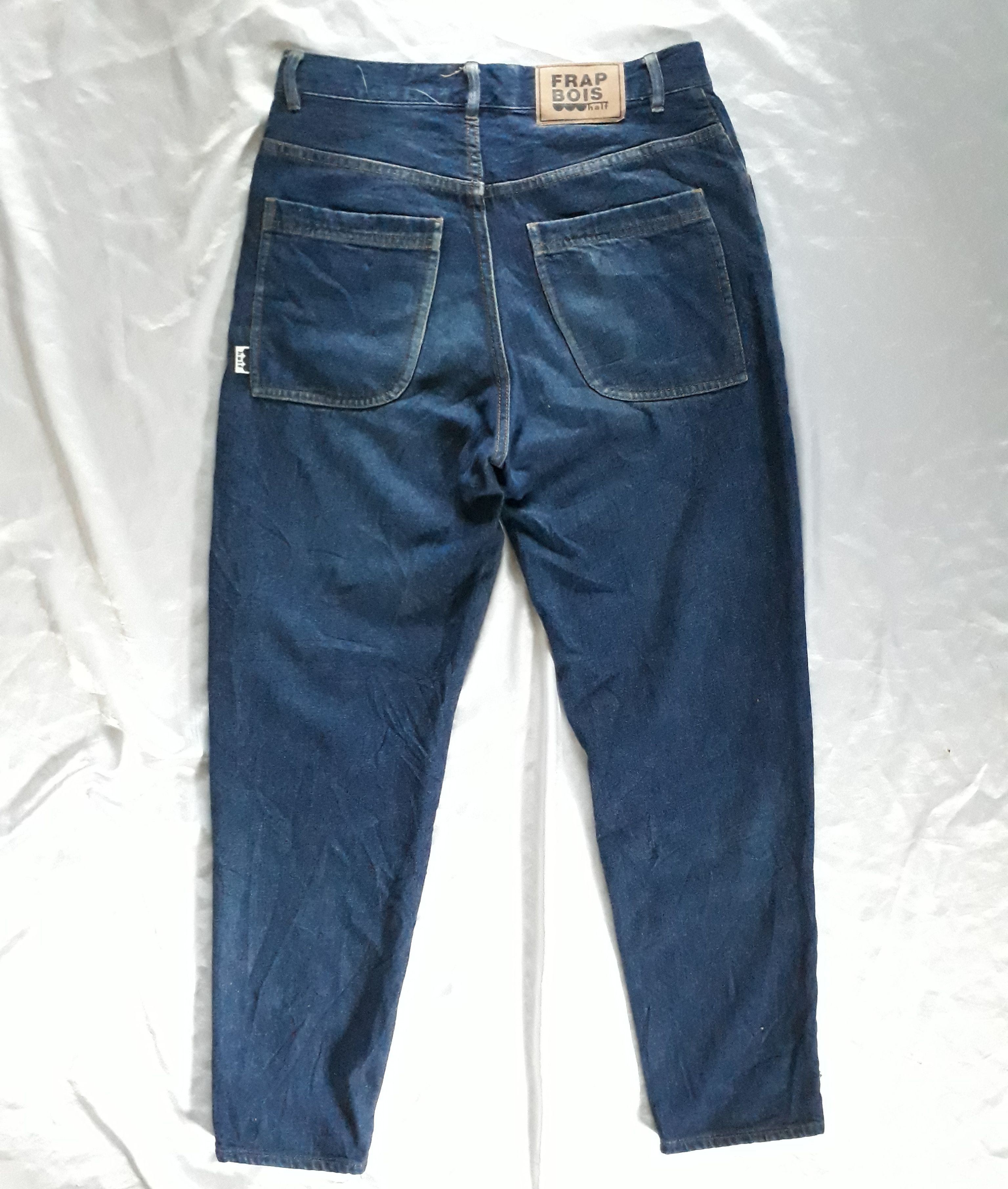 Issey Miyake 💥FRAPBOIS issey miyake Japanese Brand Utility Denim Pants Size US 30 / EU 46 - 3 Thumbnail