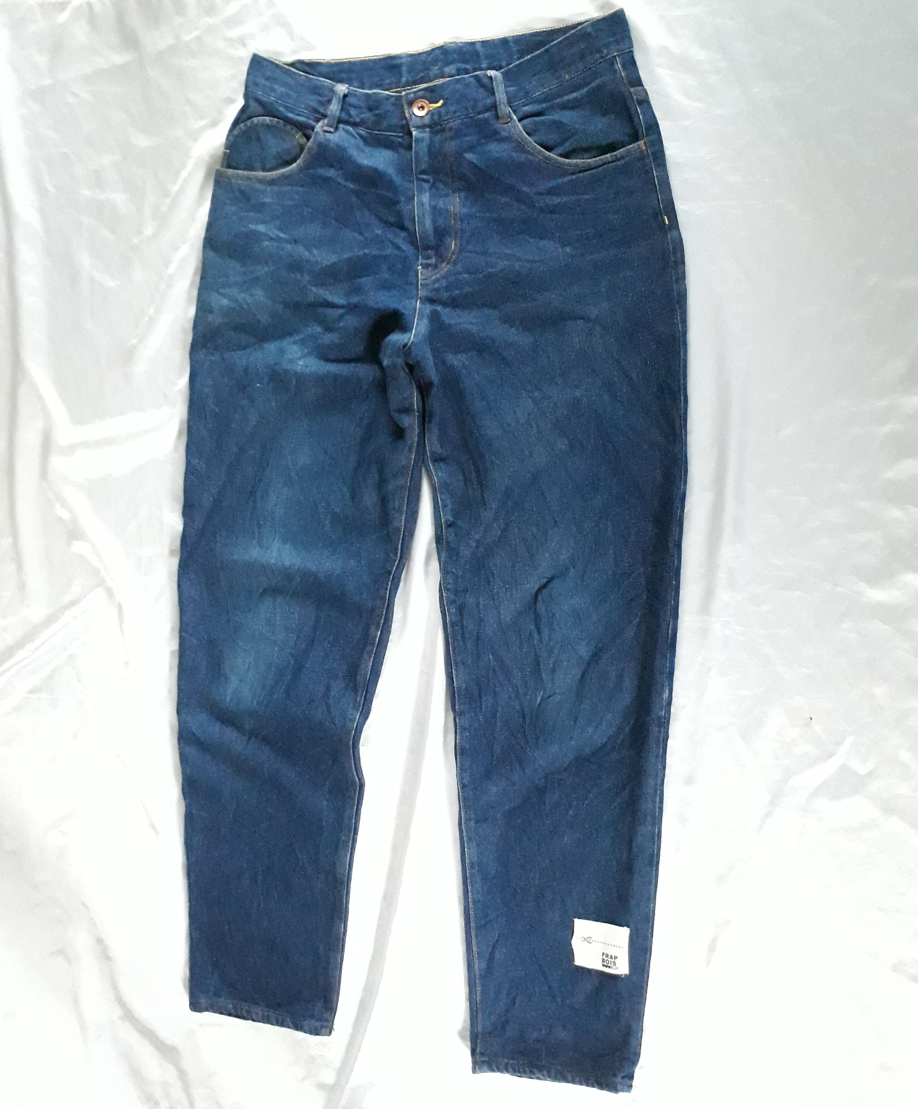 Issey Miyake 💥FRAPBOIS issey miyake Japanese Brand Utility Denim Pants Size US 30 / EU 46 - 5 Thumbnail