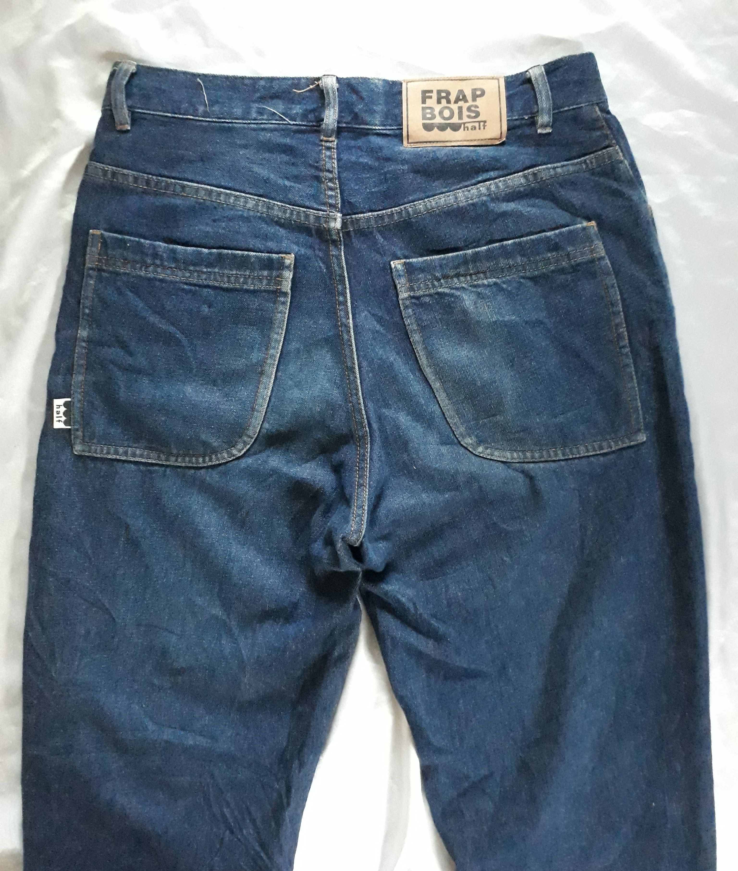 Issey Miyake 💥FRAPBOIS issey miyake Japanese Brand Utility Denim Pants Size US 30 / EU 46 - 4 Thumbnail