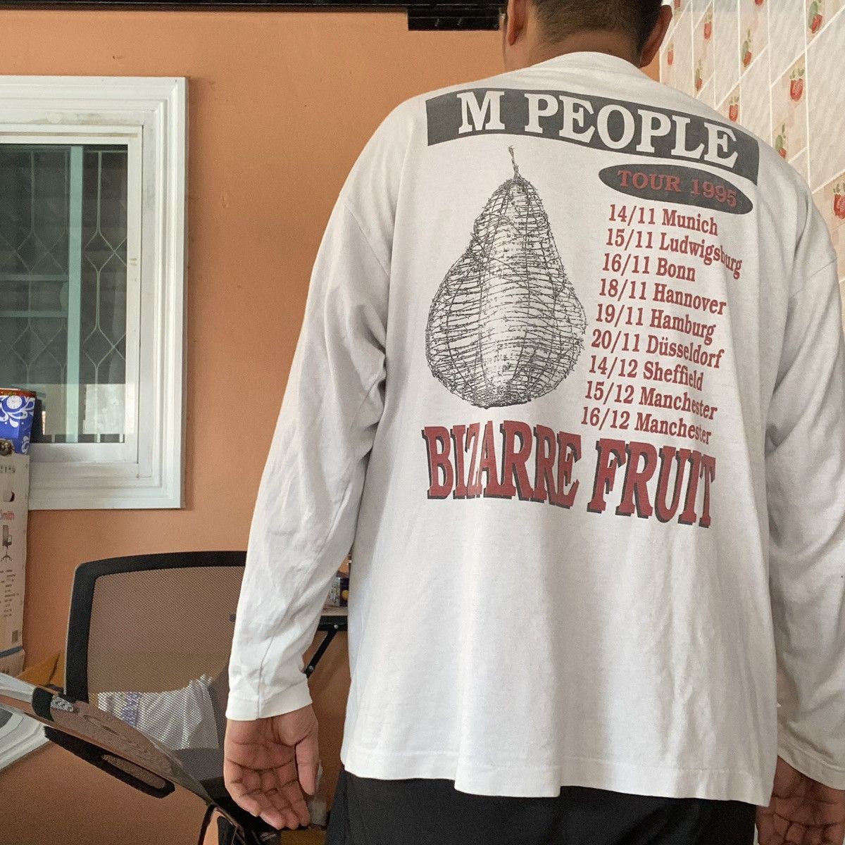 Rap Tees × Vintage Rare Vintage 1995 M People - Bizarre Fruit Tour Size US XL / EU 56 / 4 - 2 Thumbnail