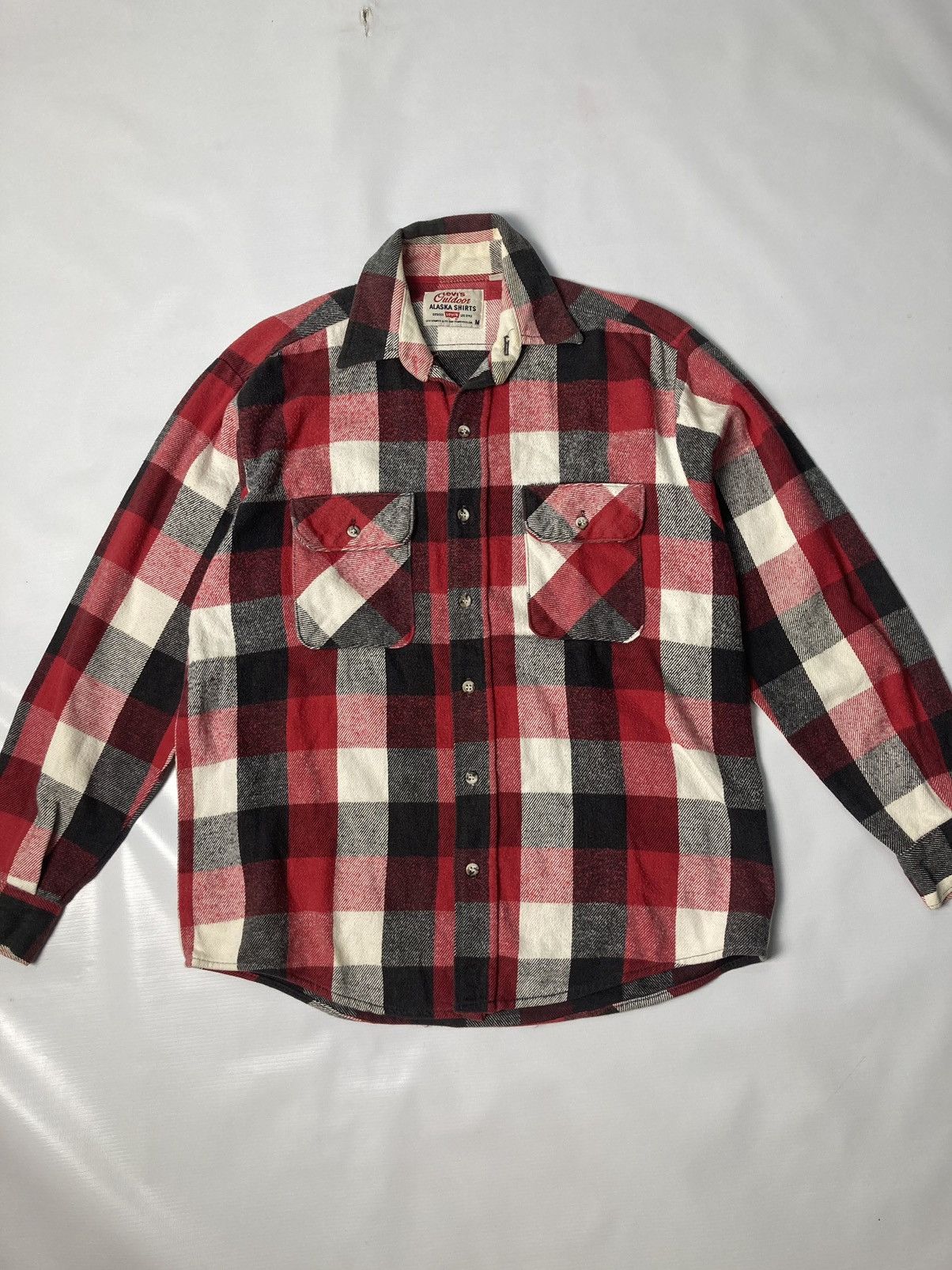 トップス 1990s LEVI'S ALASKA VINTAGE NEL SHIRT USA製 90s Vintage Levi's ALASKA SHIRTS - メルカリ