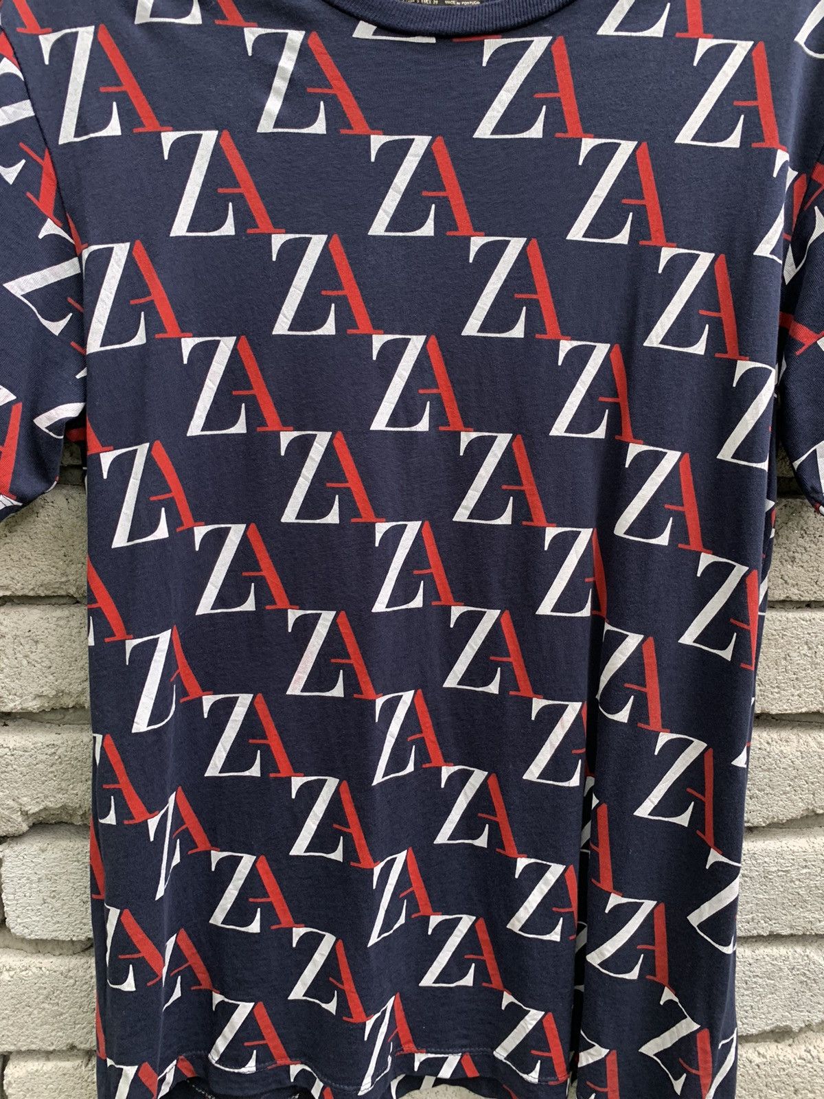 Zara ZARA Monogram T Shirt Size US M / EU 48-50 / 2 - 8 Thumbnail