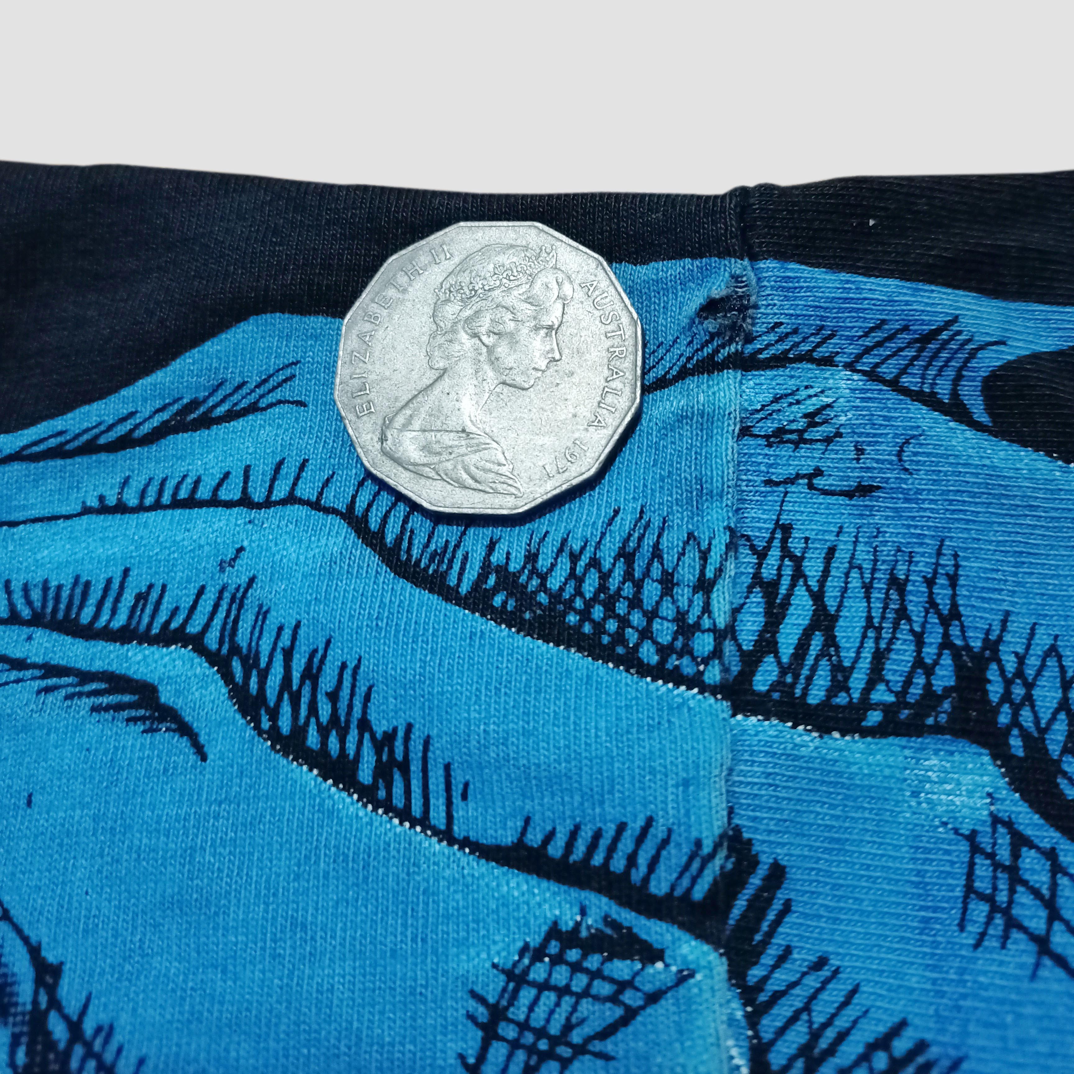 Liquid Blue Vtg 1994 Liquid Blue Duelling Dragons All Over Print Tshirt Size US XL / EU 56 / 4 - 14 Thumbnail
