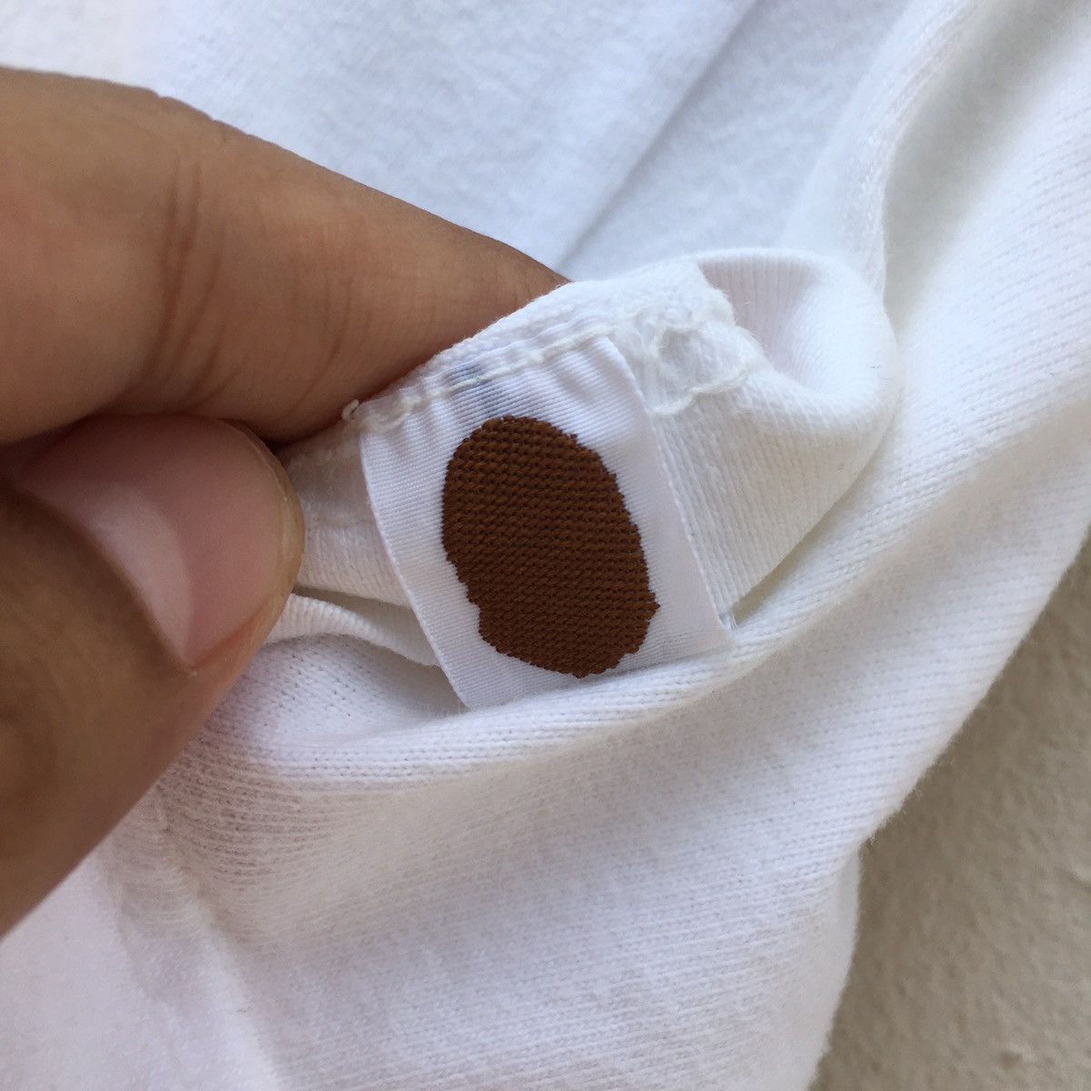 Bape × Vintage Vintage A BATHING APE WORLDWIDE APE HEAD SHOW HANES T-Shirt Size US S / EU 44-46 / 1 - 8 Thumbnail