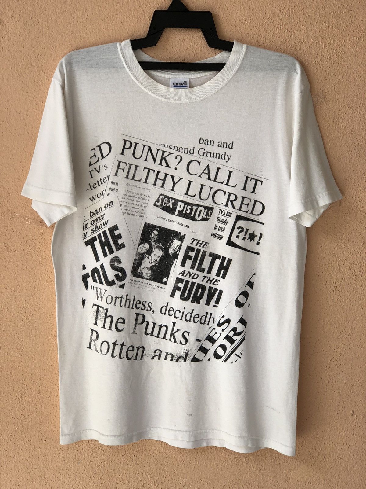 Vintage 00s Sex Pistols Punk Rock Band Tee