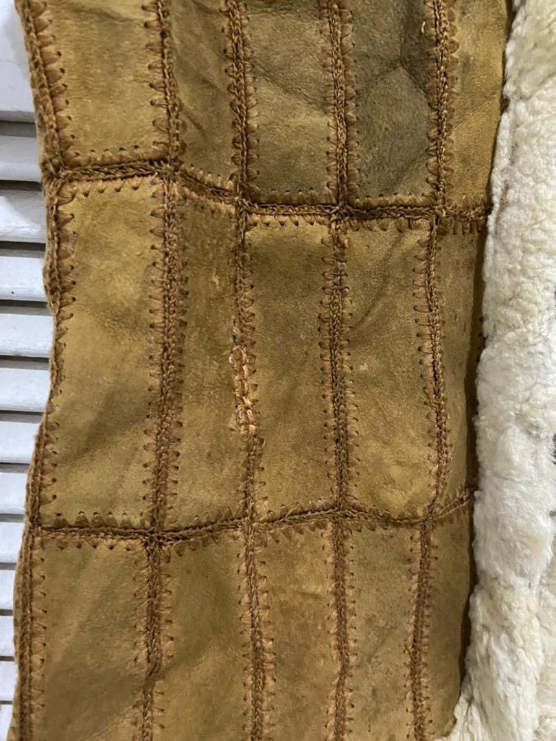 Japanese Brand × Vintage Vintage 80s sheepskin vest design cowboy Size US L / EU 52-54 / 3 - 3 Thumbnail