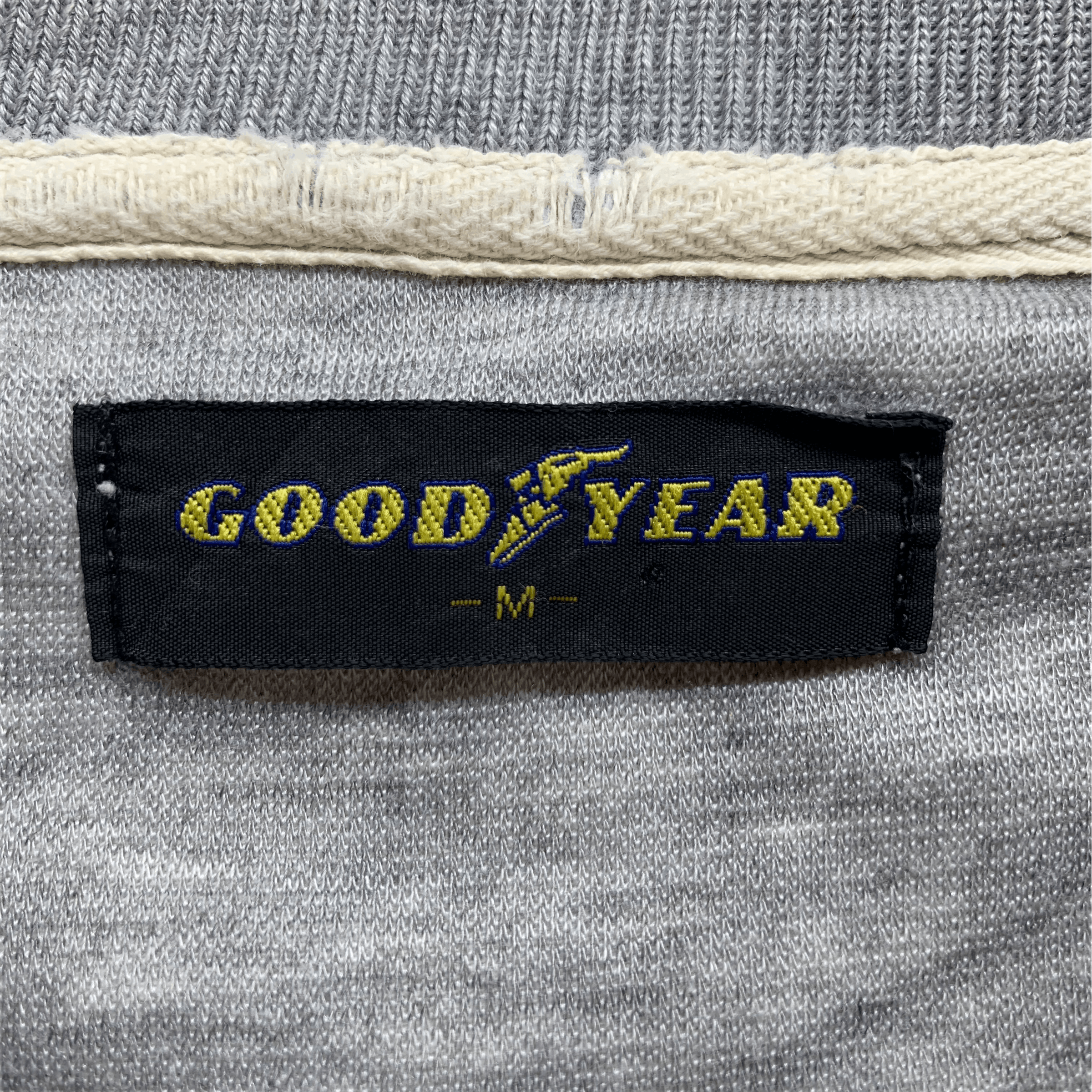 Japanese Brand Goodyear Embroidery Big Logo Crew Neck Sweatshirt #2917-38 Size US M / EU 48-50 / 2 - 7 Thumbnail