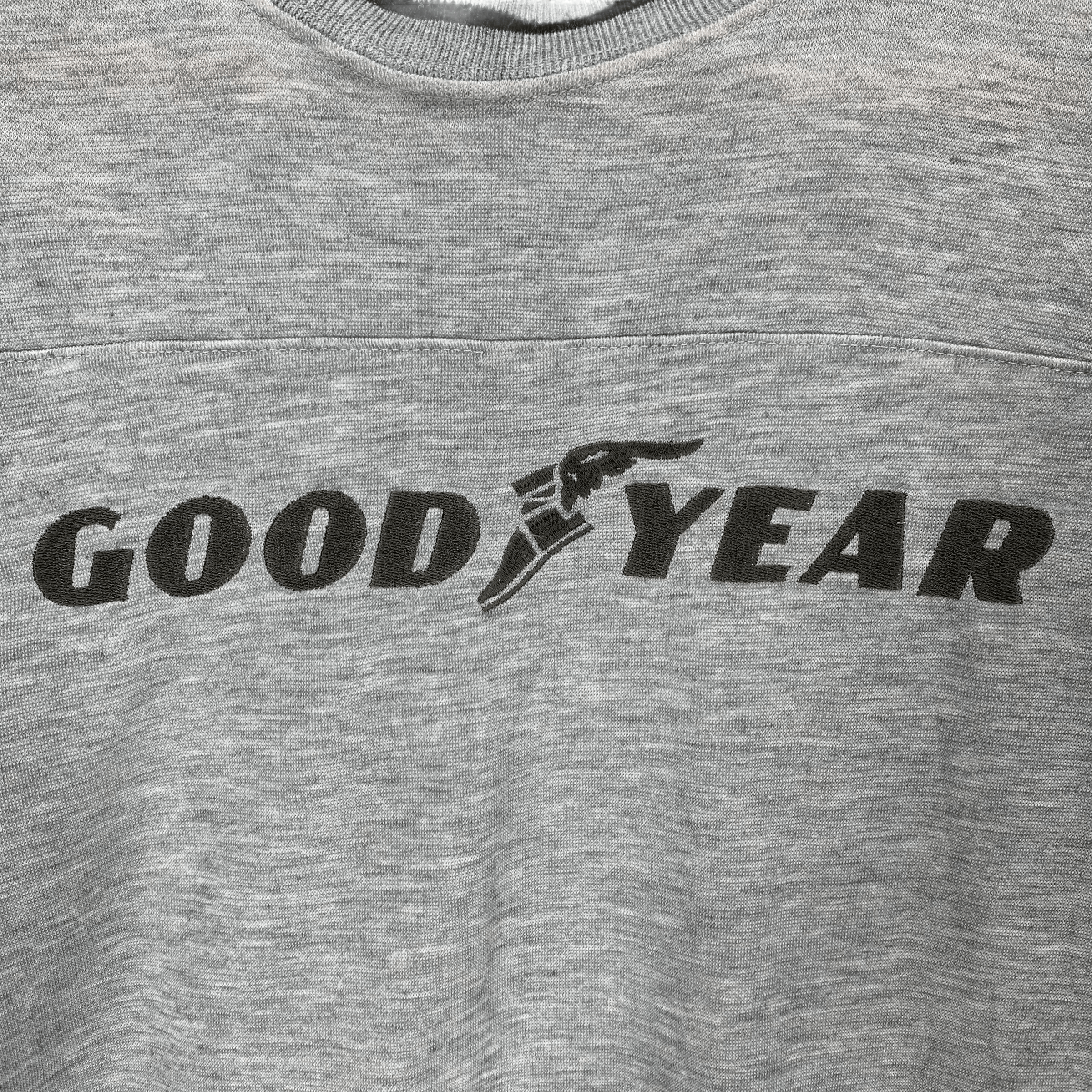 Japanese Brand Goodyear Embroidery Big Logo Crew Neck Sweatshirt #2917-38 Size US M / EU 48-50 / 2 - 3 Thumbnail