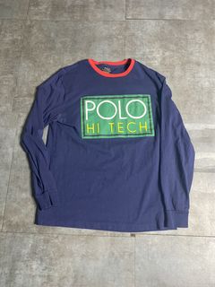 Polo hi outlet tech long sleeve