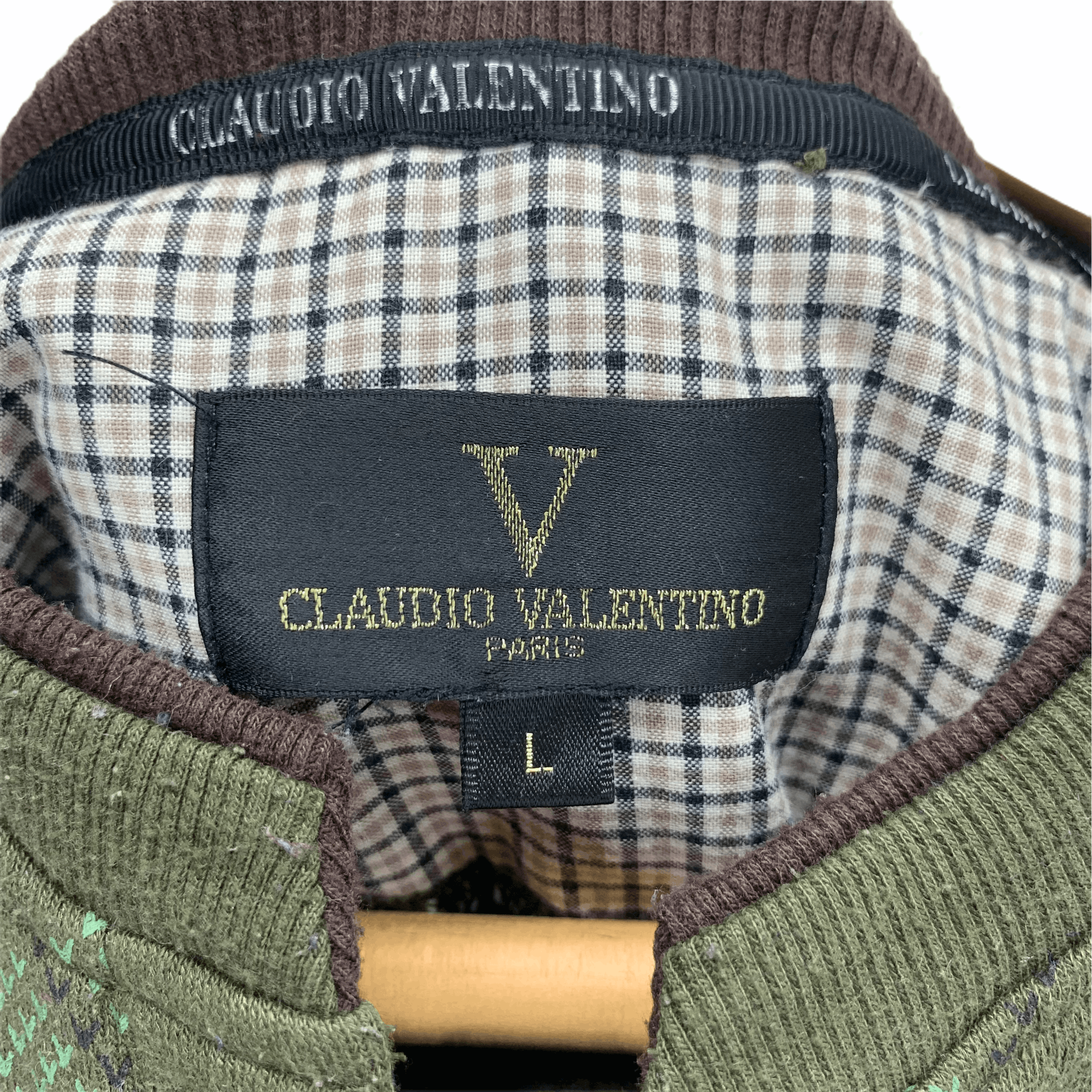 Valentino Claudio Valentino Single Pocket Sweatshirt #2920-38 Size US L / EU 52-54 / 3 - 5 Thumbnail
