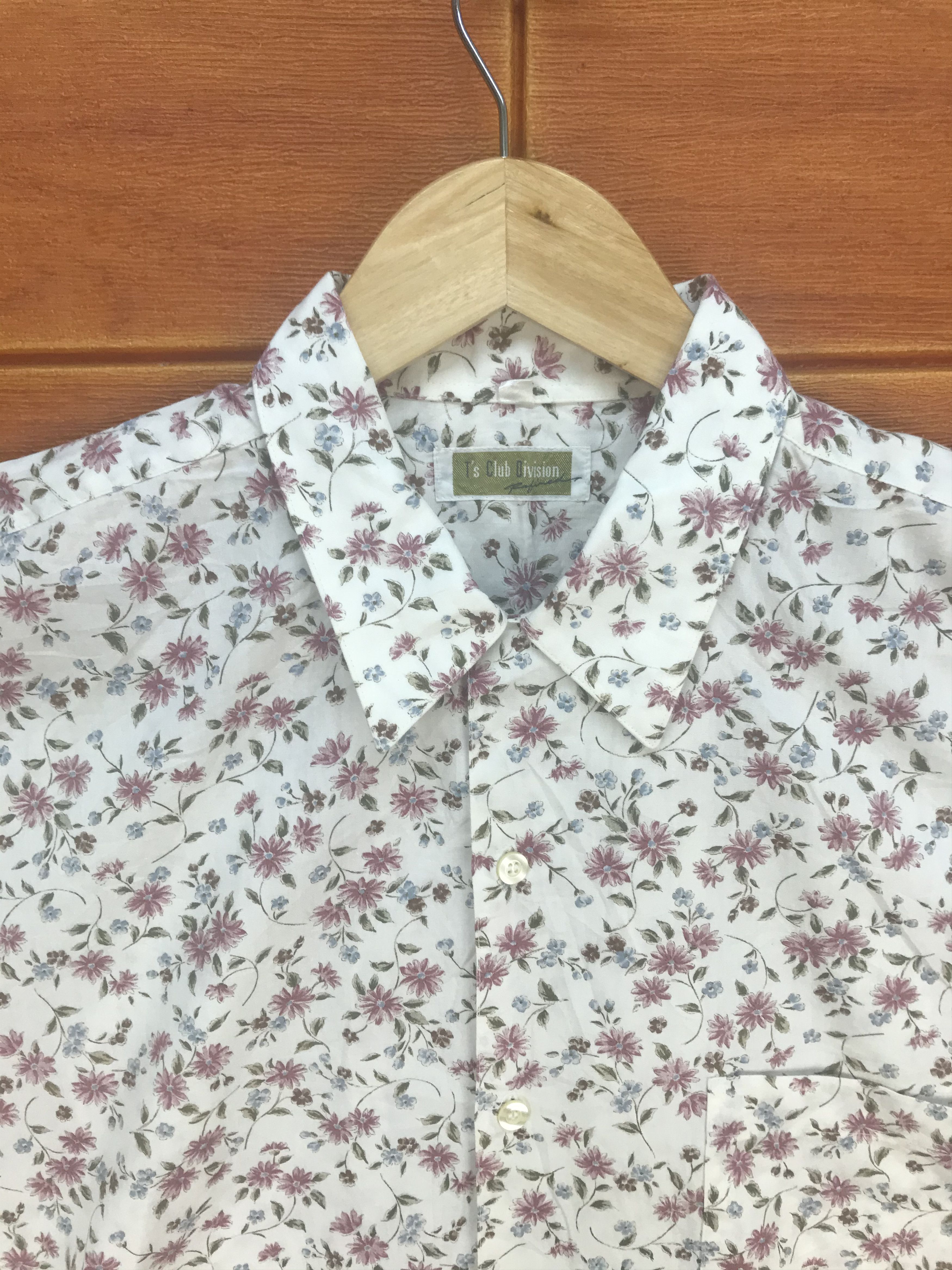 Japanese Brand Japanese Hawaiian Ts Club Division Aloha Shirt Size US L / EU 52-54 / 3 - 4 Thumbnail