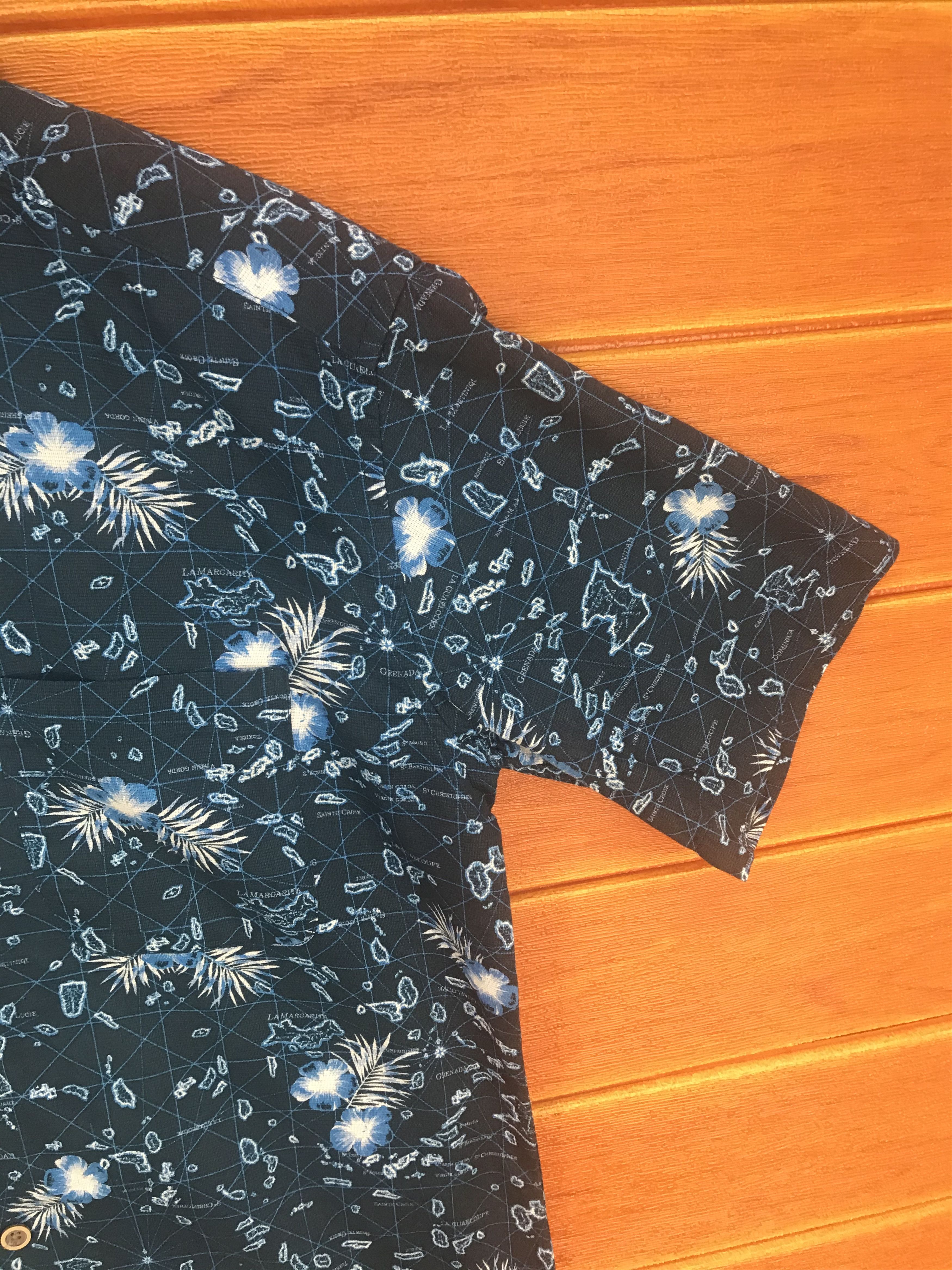 Caribbean Caribbean Joe Japan Fabric Hemp Blend Hawaiian Shirt Size US M / EU 48-50 / 2 - 3 Thumbnail
