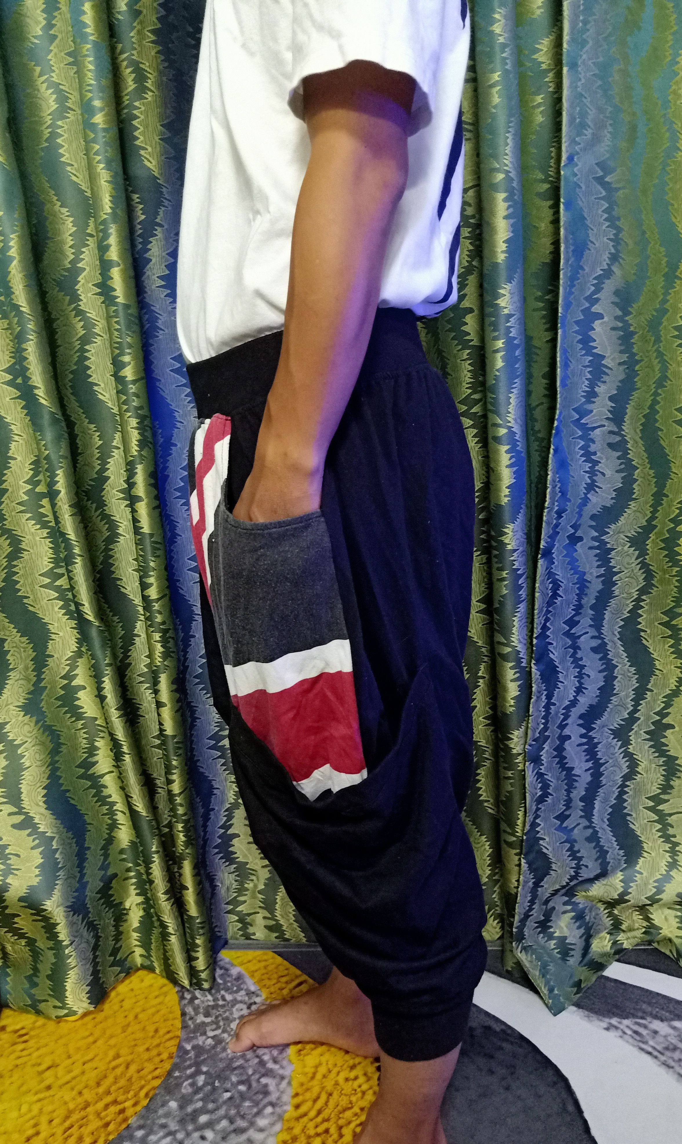 Clash Ahead Harem Cropped pant