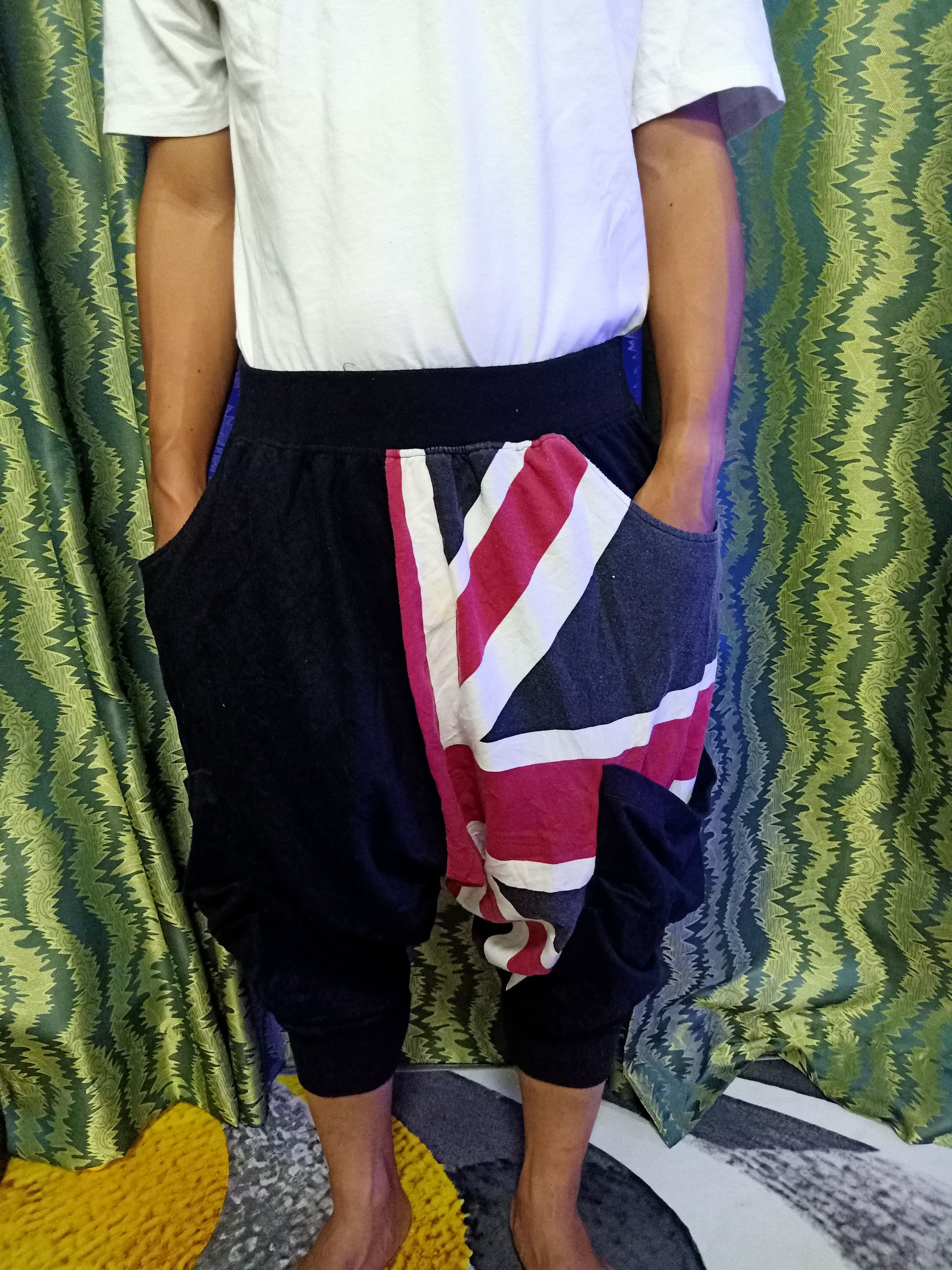 Clash Ahead Harem Cropped pant