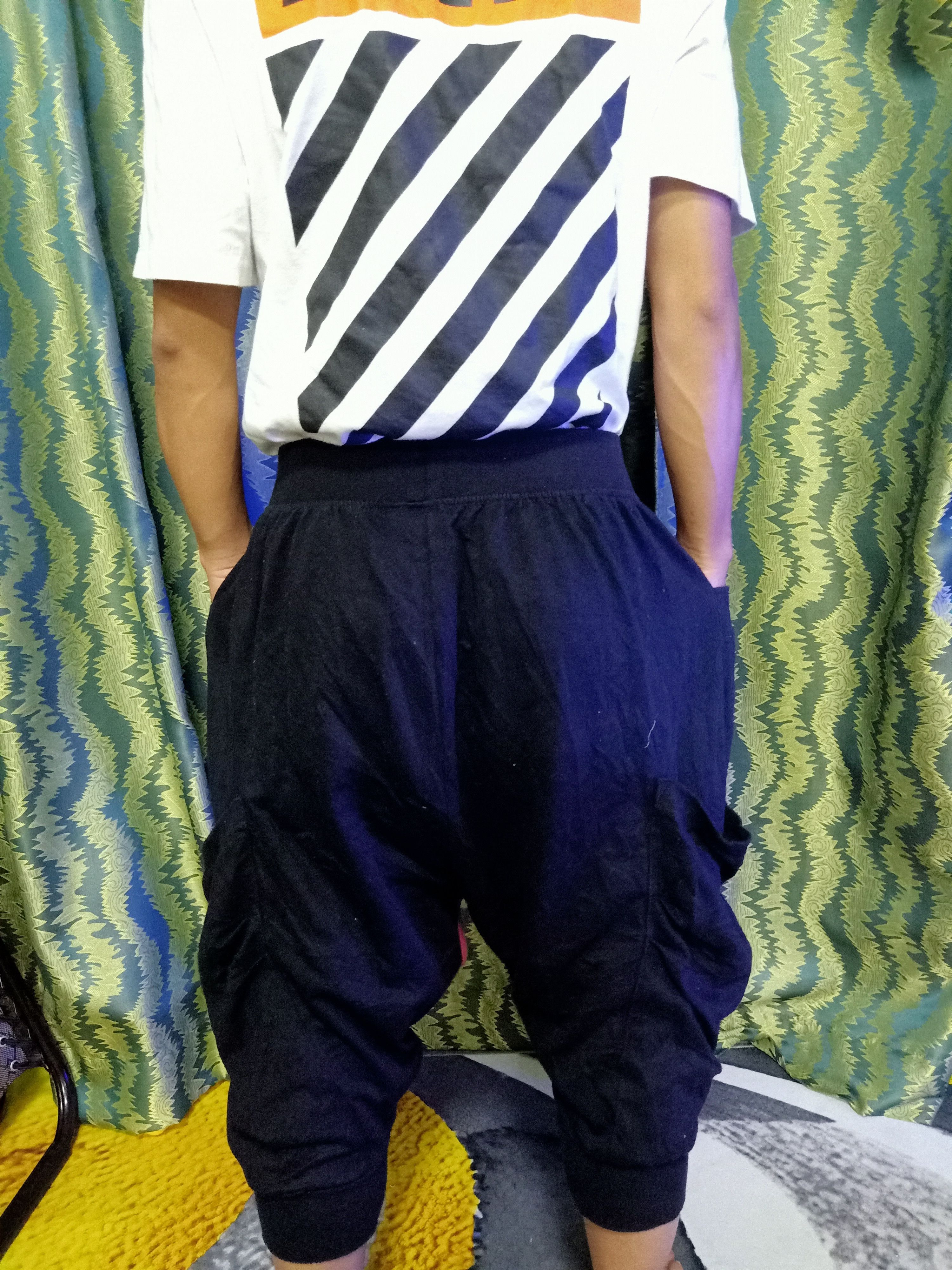 Clash Ahead Harem Cropped pant