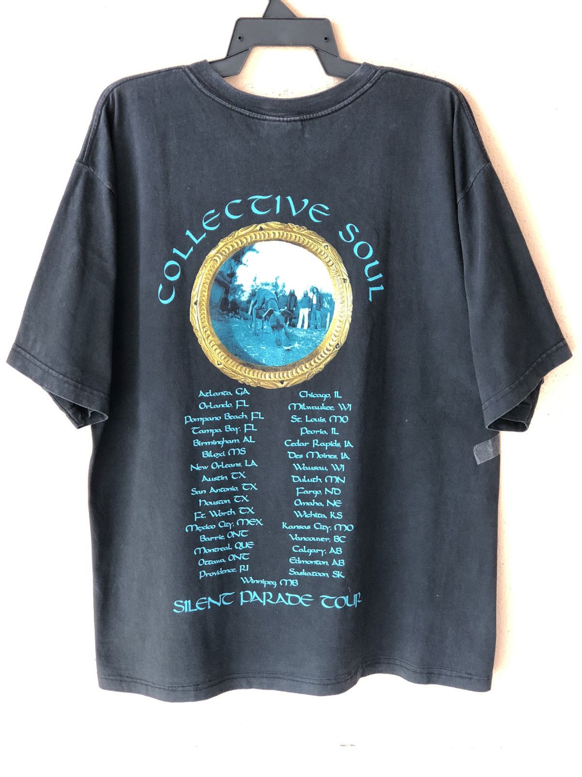 Band Tees Vintage 90s Collective Soul Silent Parade Tour Tee Size US XL / EU 56 / 4 - 7 Thumbnail