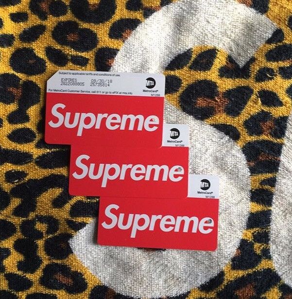 Supreme Metrocard 🔥