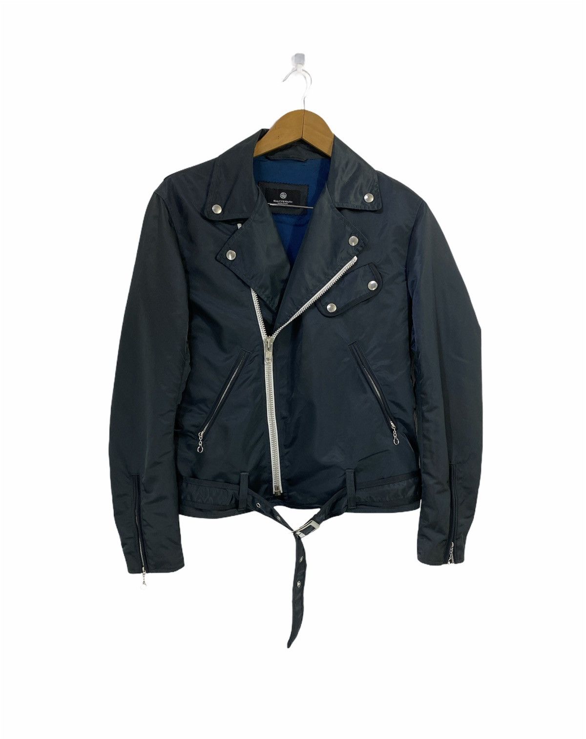 Japanese Brand × United Arrows Beauty and Youth United Arrows Double Collar Punk Jacket Size US M / EU 48-50 / 2 - 1 Thumbnail