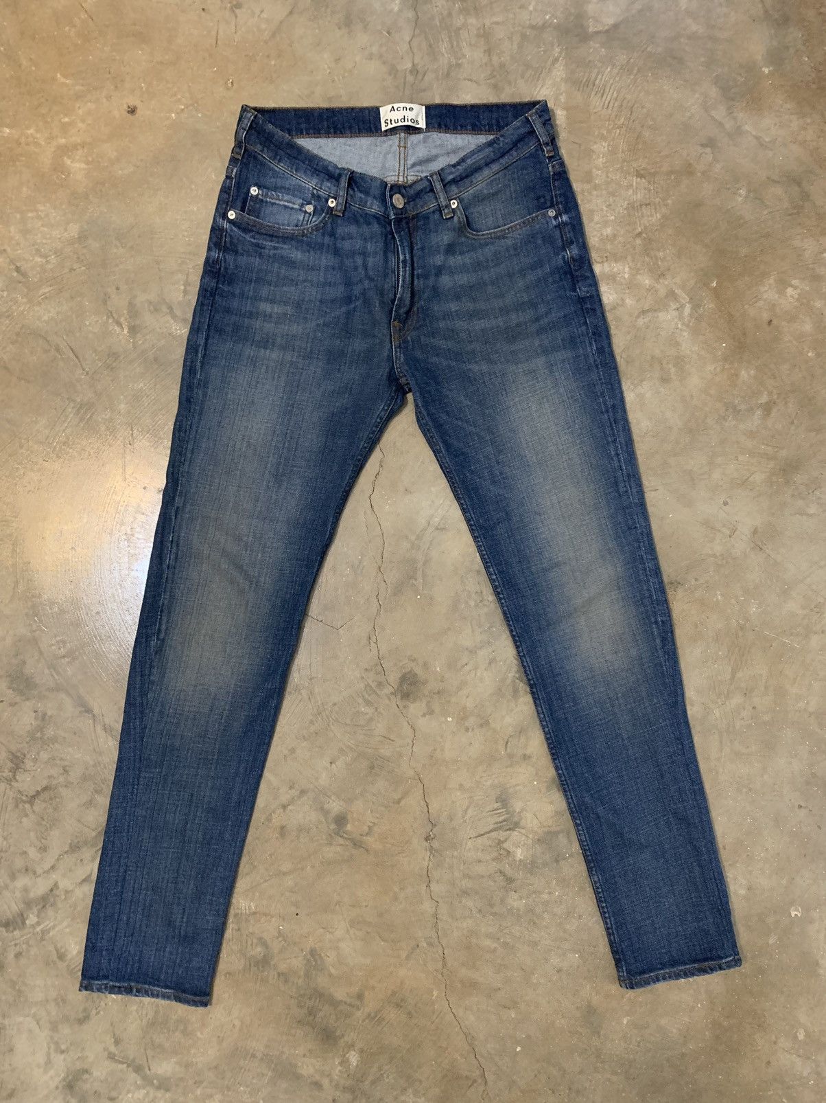 Acne Studios Acne Studios Ace Stretch Vintage Jeans Size US 34 / EU 50 - 1 Thumbnail