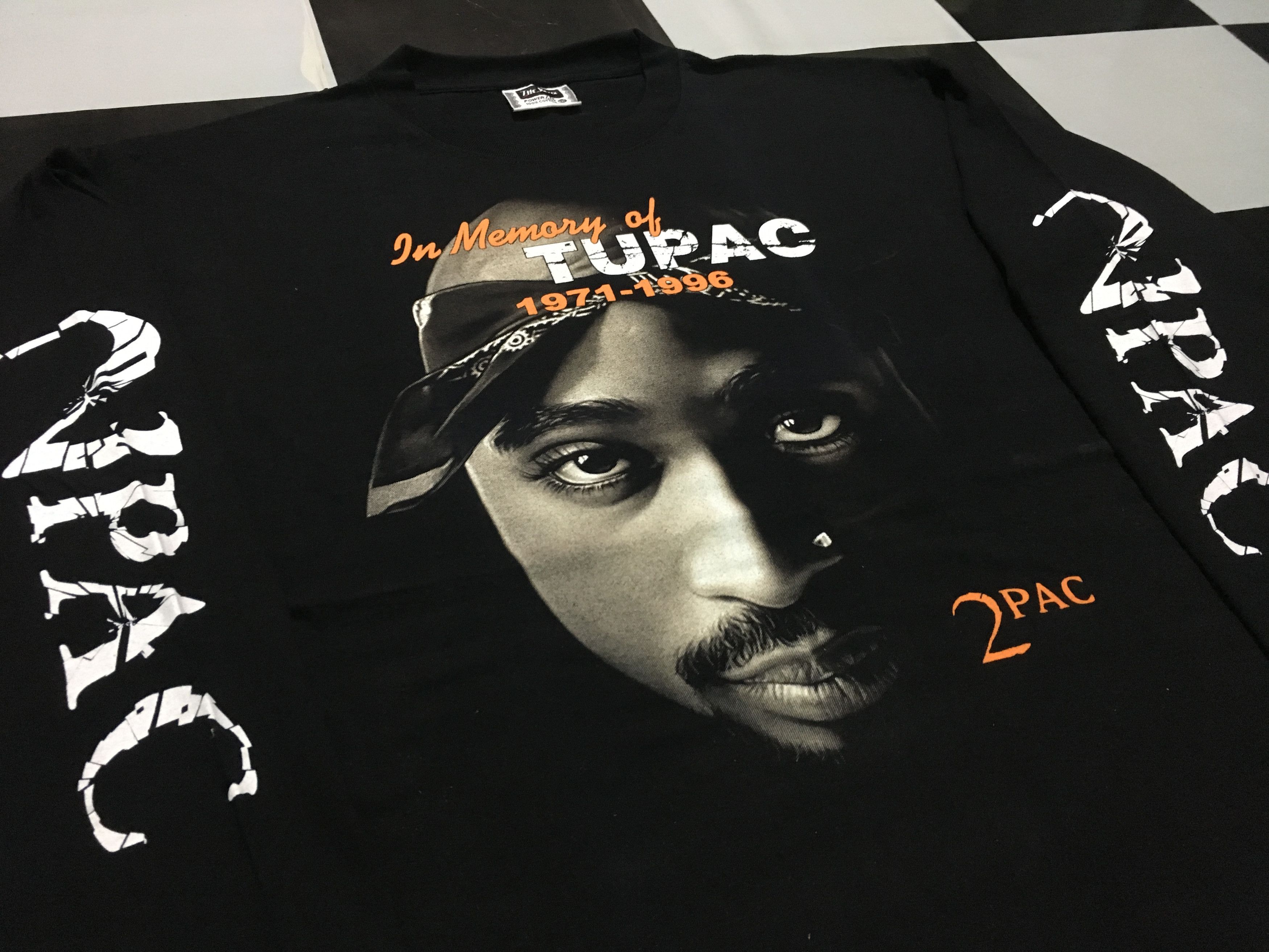 outlet USA Vintage Tupac Shirt LS 90s Bootleg Reprint Single stitch |  www.fcbsudan.com