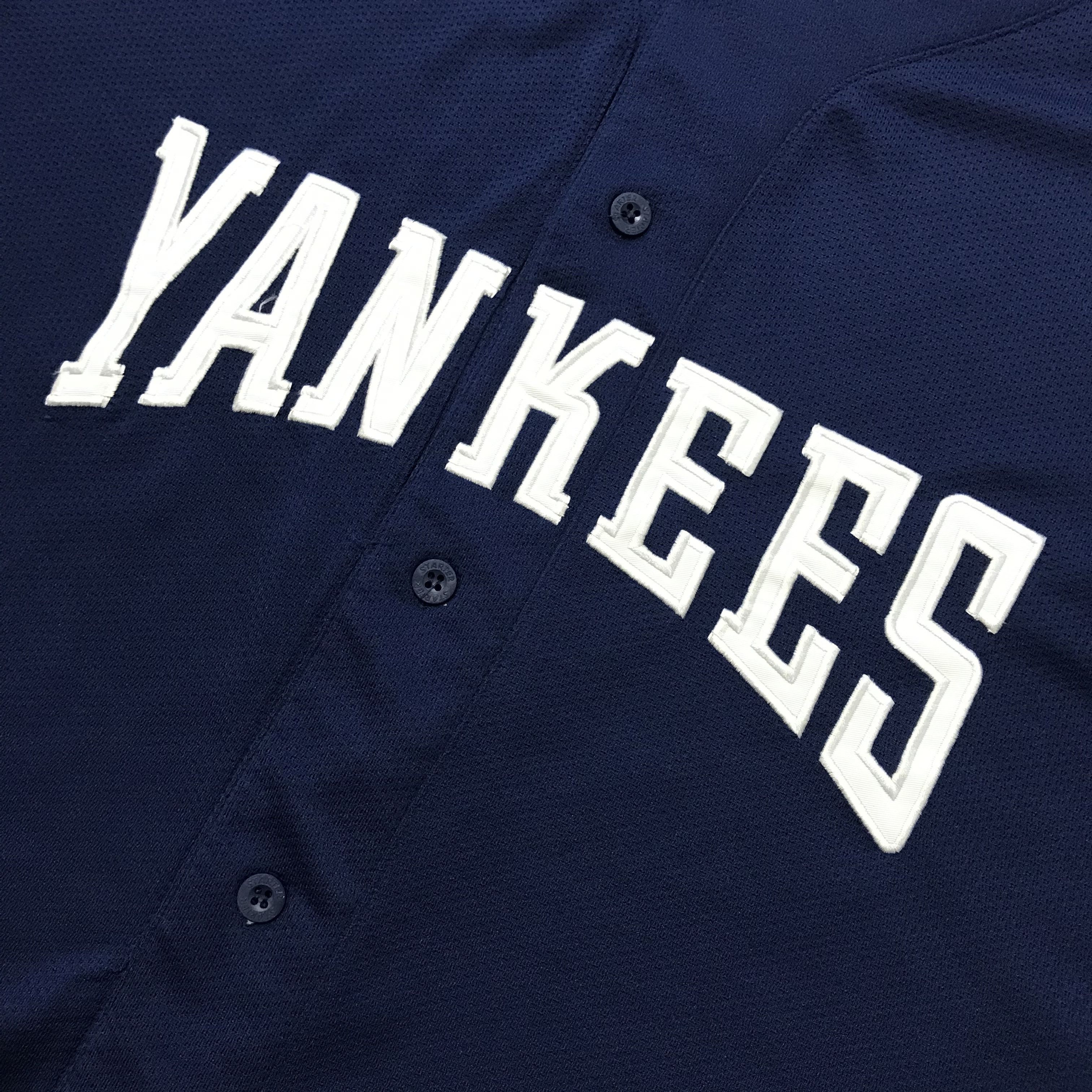 New York Yankees NEW YORK YANKEES Vintage STARTER Button Jersey MLB 90s ...